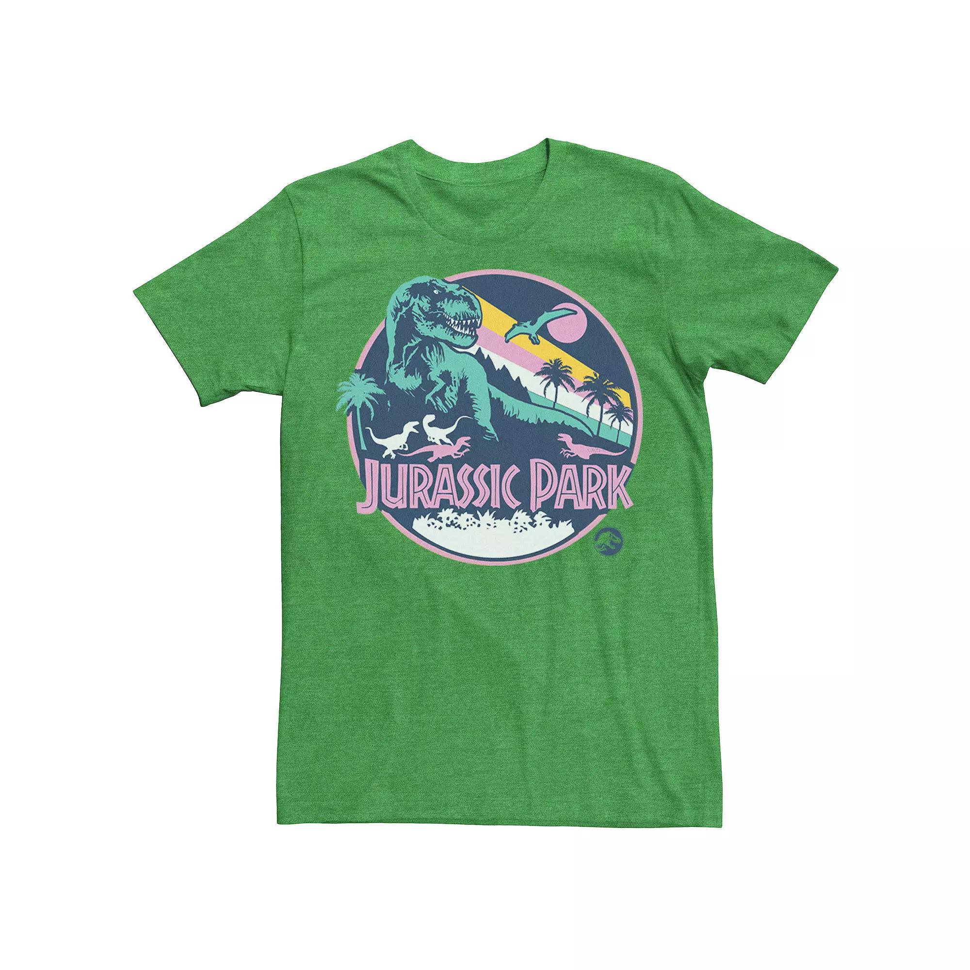 Men's Jurassic Park Retro Rex Scene Tee,  Product Image