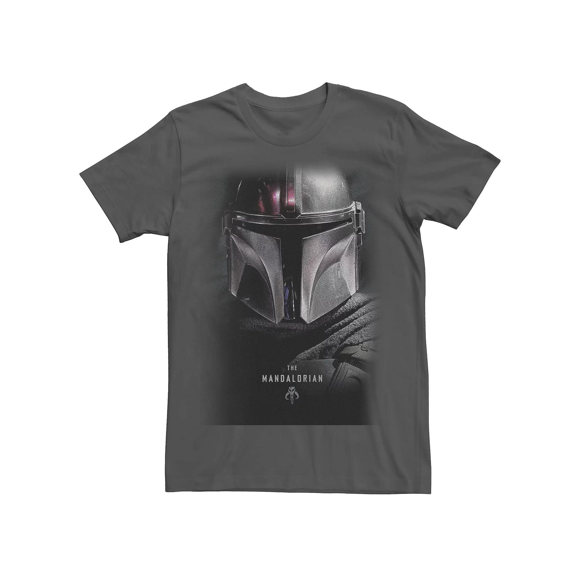Men's Star Wars: The Mandalorian Bounty Hunter Shadow Tee,  Product Image