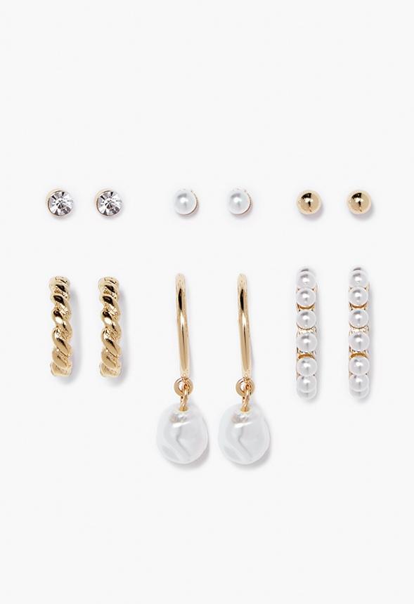 JustFab Margaux Platform Loafer Pump Womens Black/ White Size 8.5 Product Image