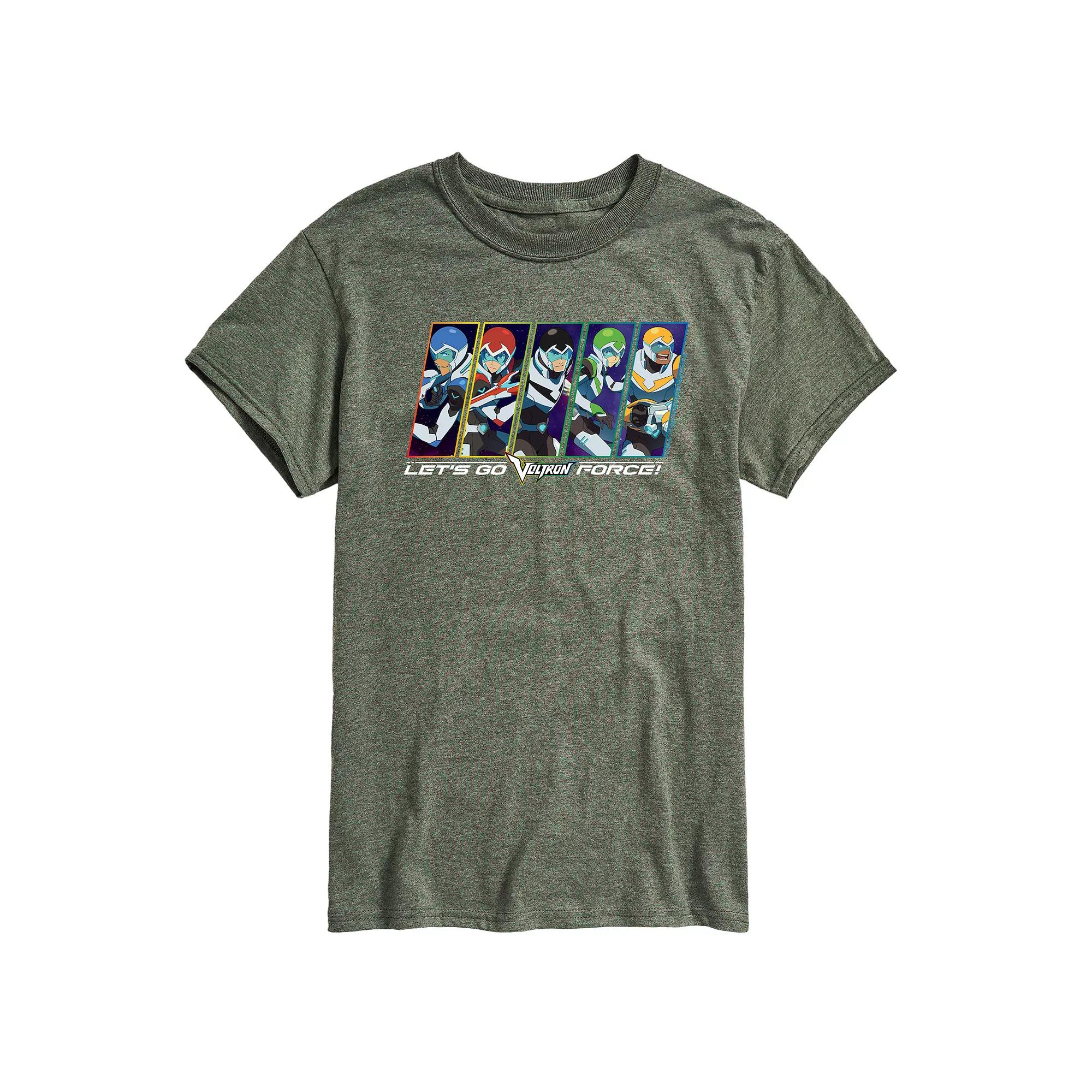 Men's Voltron Lets Go Voltron Force Graphic Tee,  Product Image