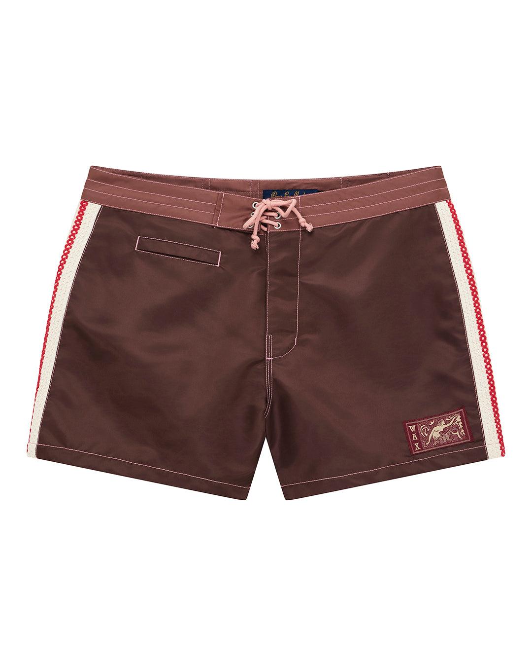 Short Short Boardshort - Ruby Red Product Image