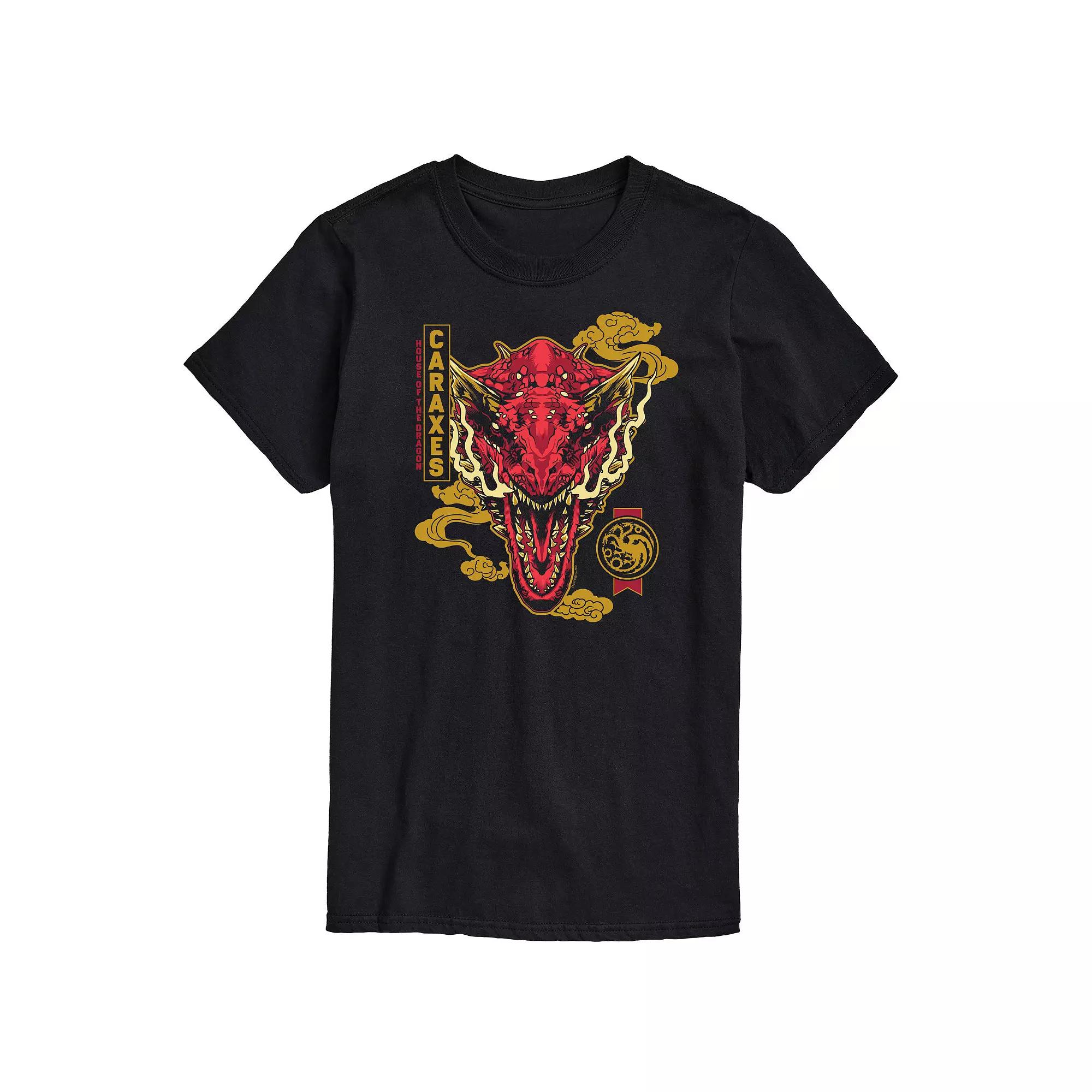 Men's House Of Dragon Caraxes Badge Graphic Tee,  Product Image