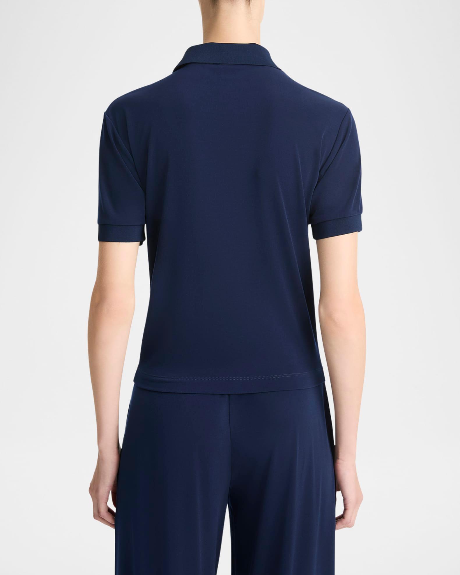 Short-Sleeve Polo Top Product Image