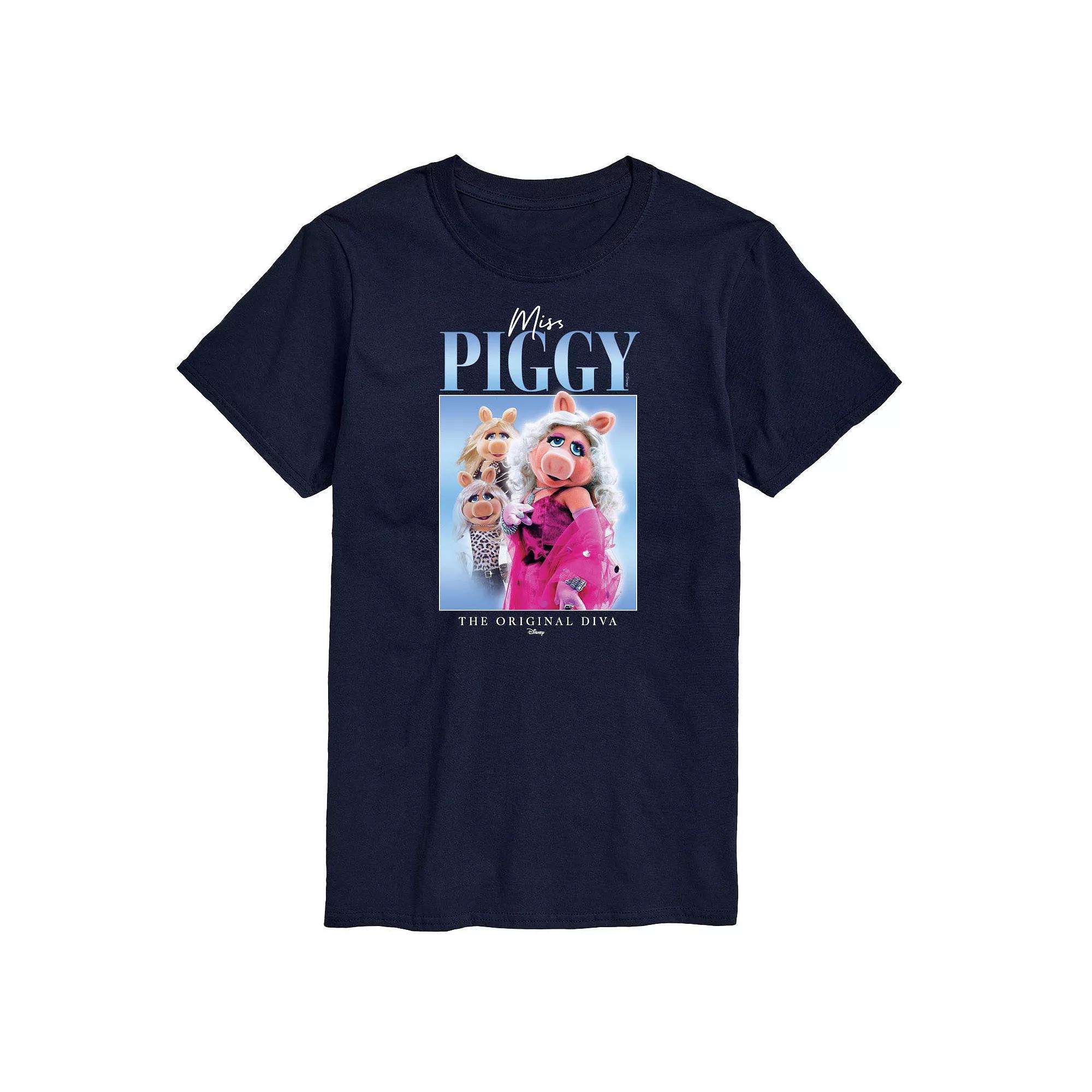 Disney's Men's The Muppets Miss Piggy Tee,  Product Image
