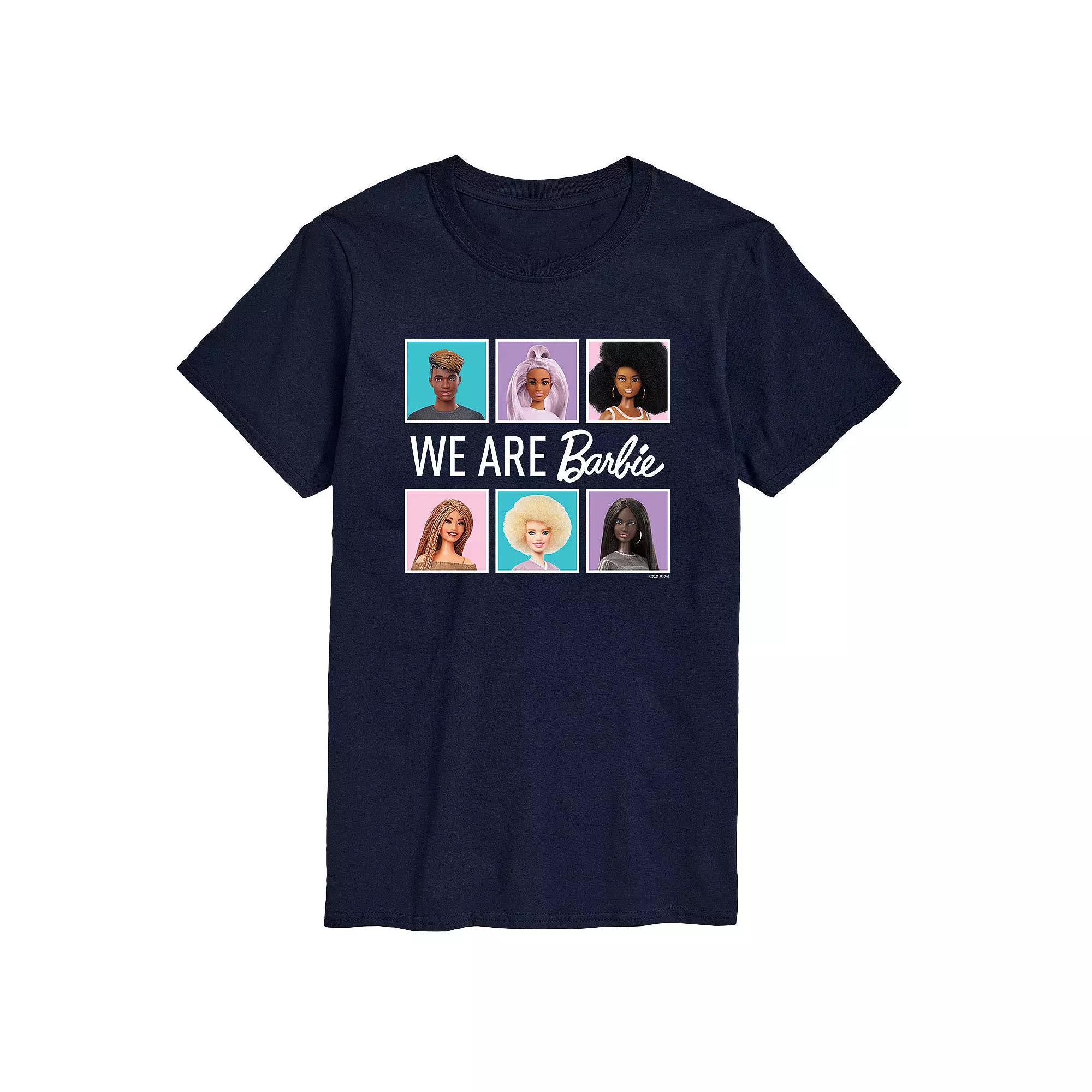 Big & Tall Barbie® We Are All Barbie Graphic Tee, Men's,  Product Image