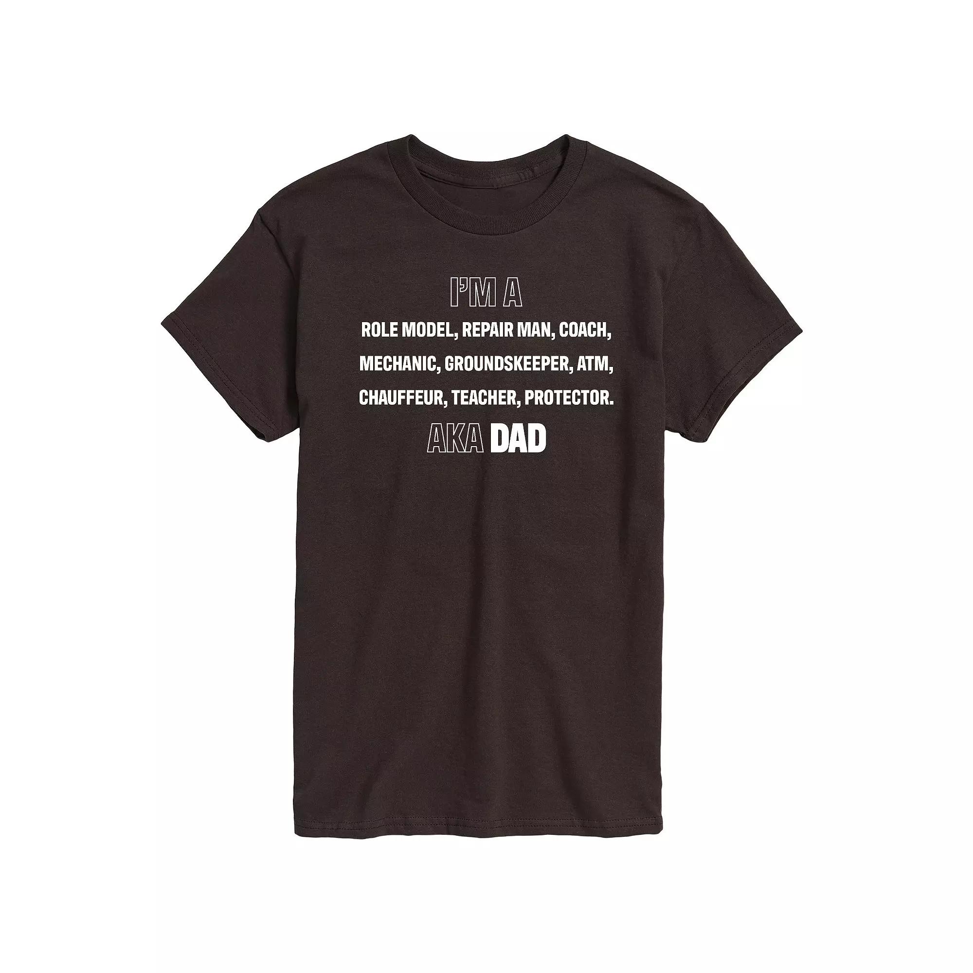 Men's I'm A Dad List Graphic Tee,  Product Image