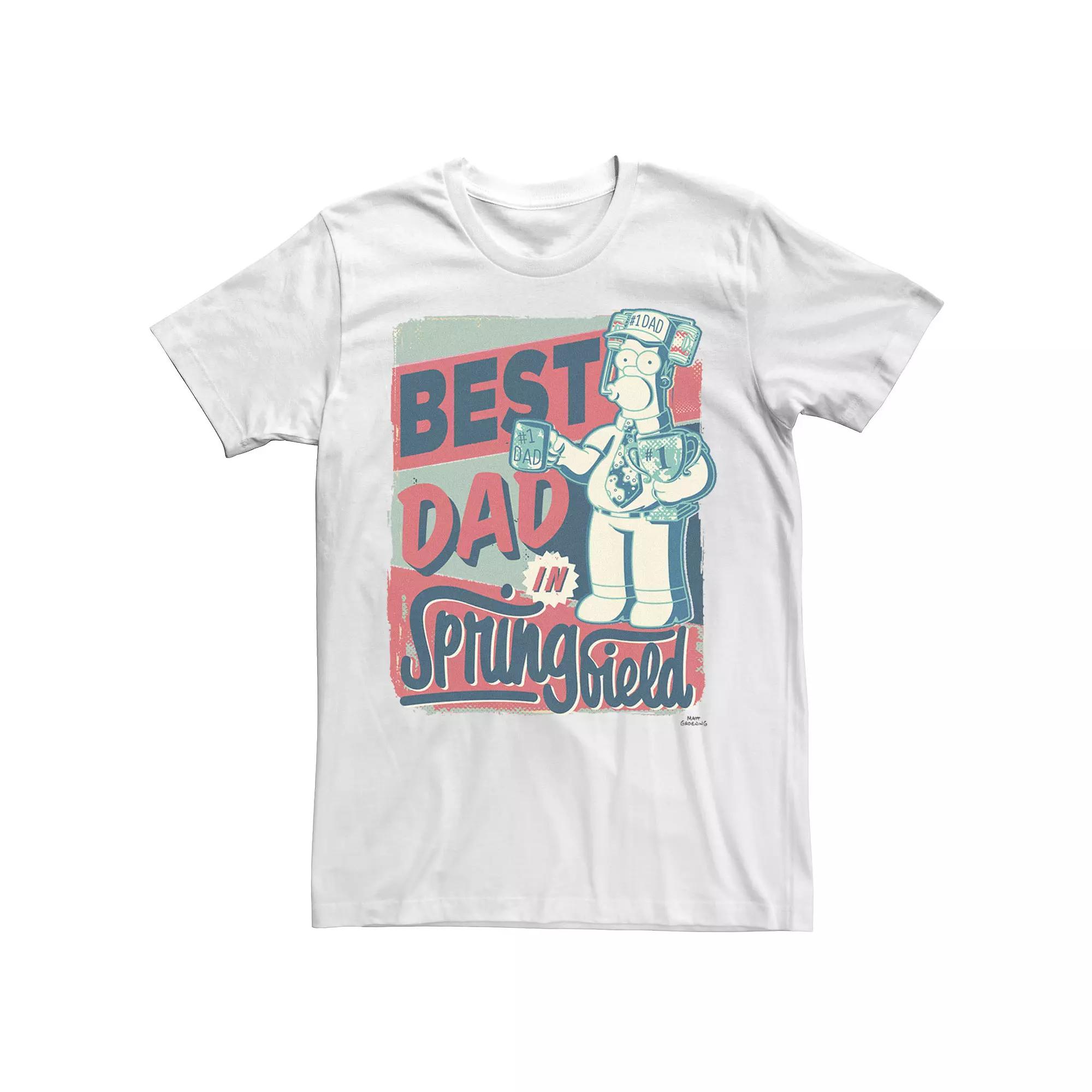 Men's The Simpsons Homer Best Dad Product Image