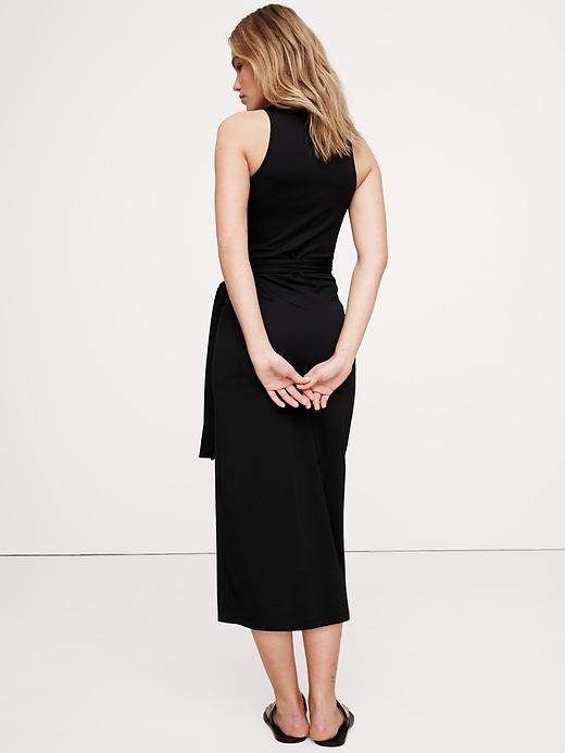 Knit Wrap Dress Product Image