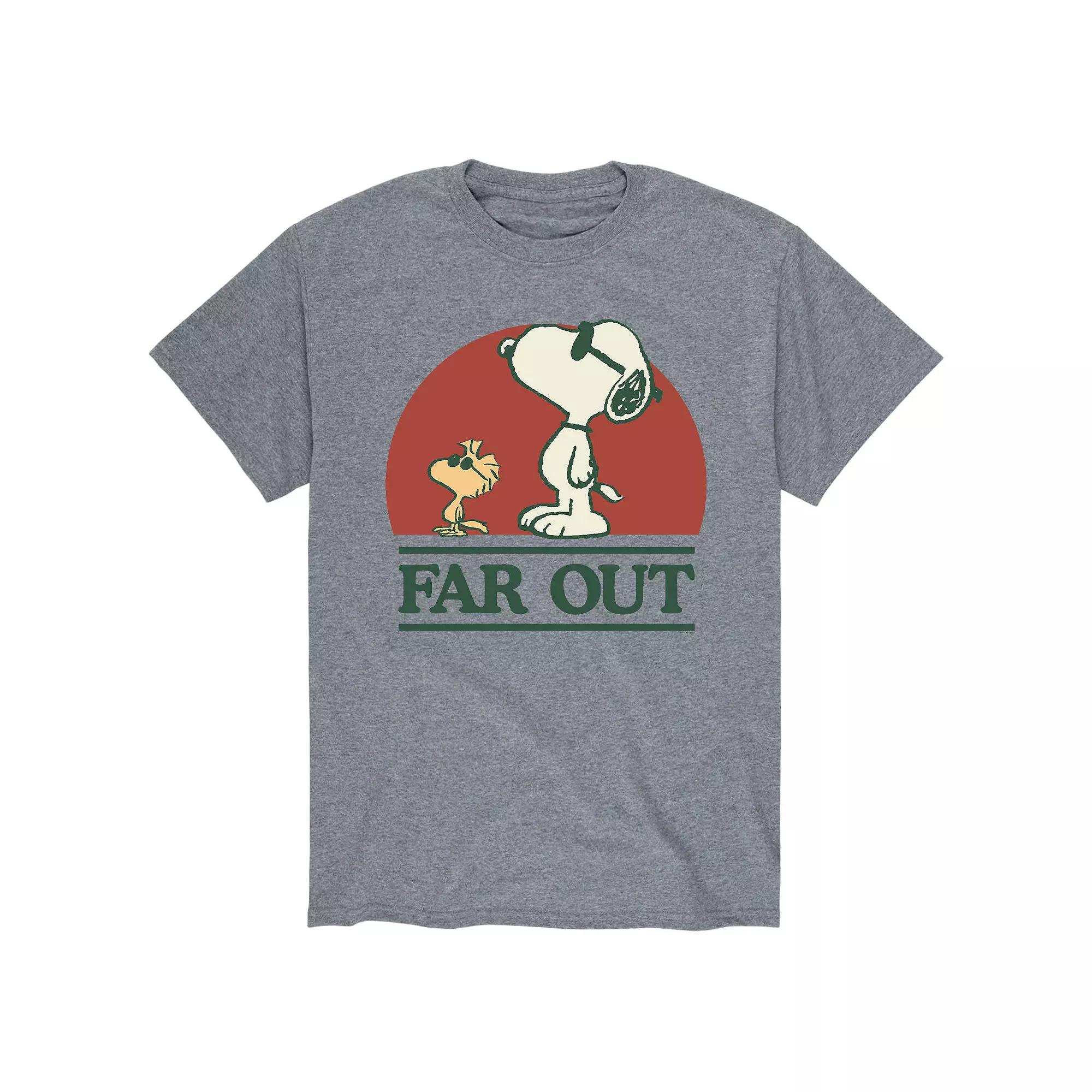 Men's Peanuts Snoopy Far Out Tee,  Product Image