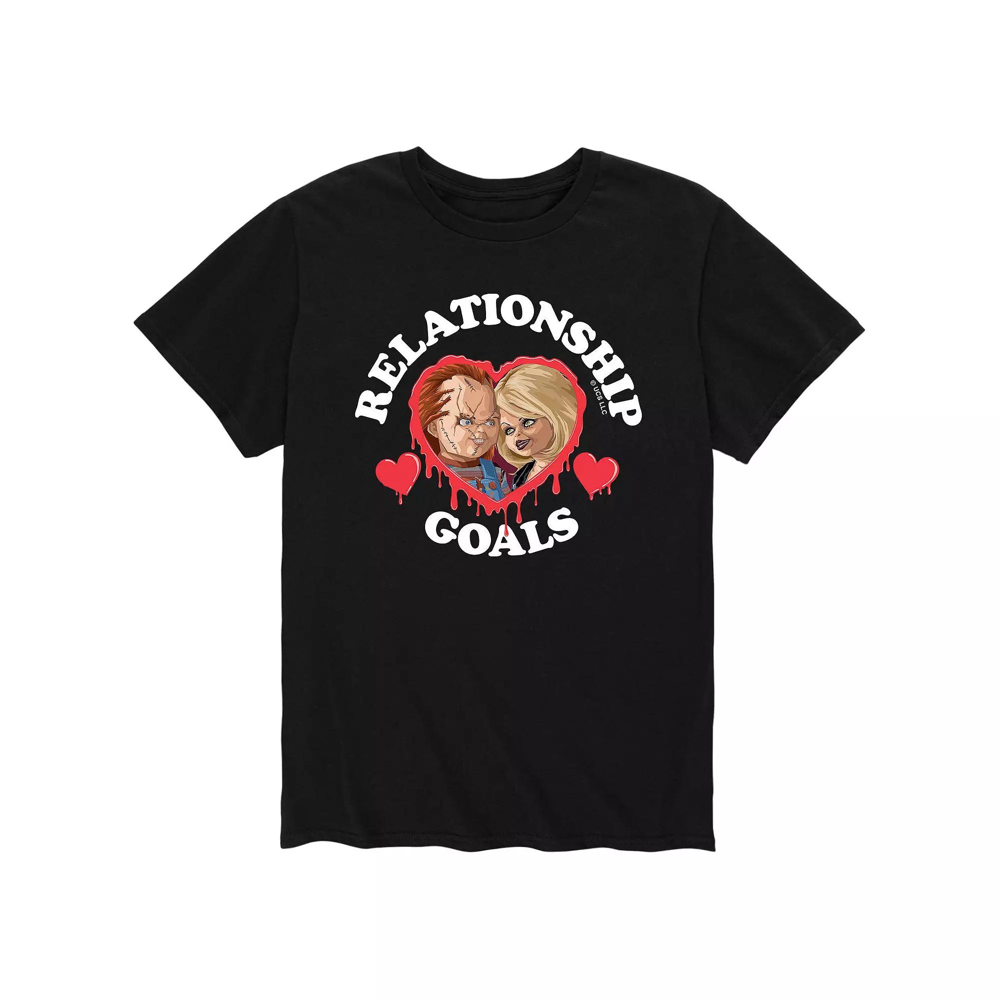 Men's Chucky Relationship Goals Tee,  Product Image