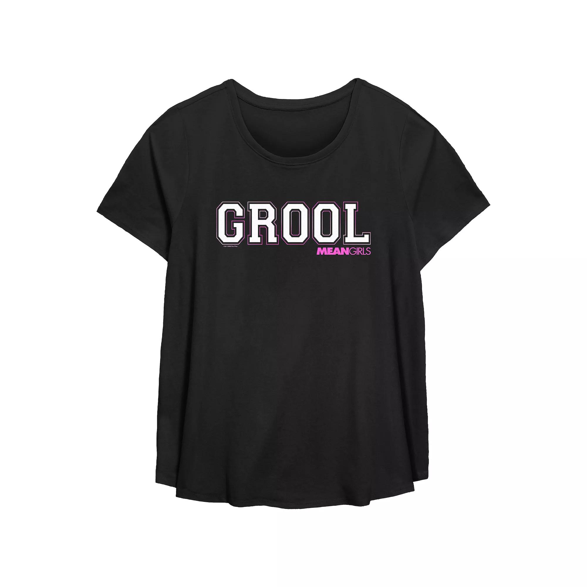 Plus Size DC Women Mom Of The Year Scoop Hem Flowy Graphic Tee, Women's, Size: 4XL, Blue Product Image