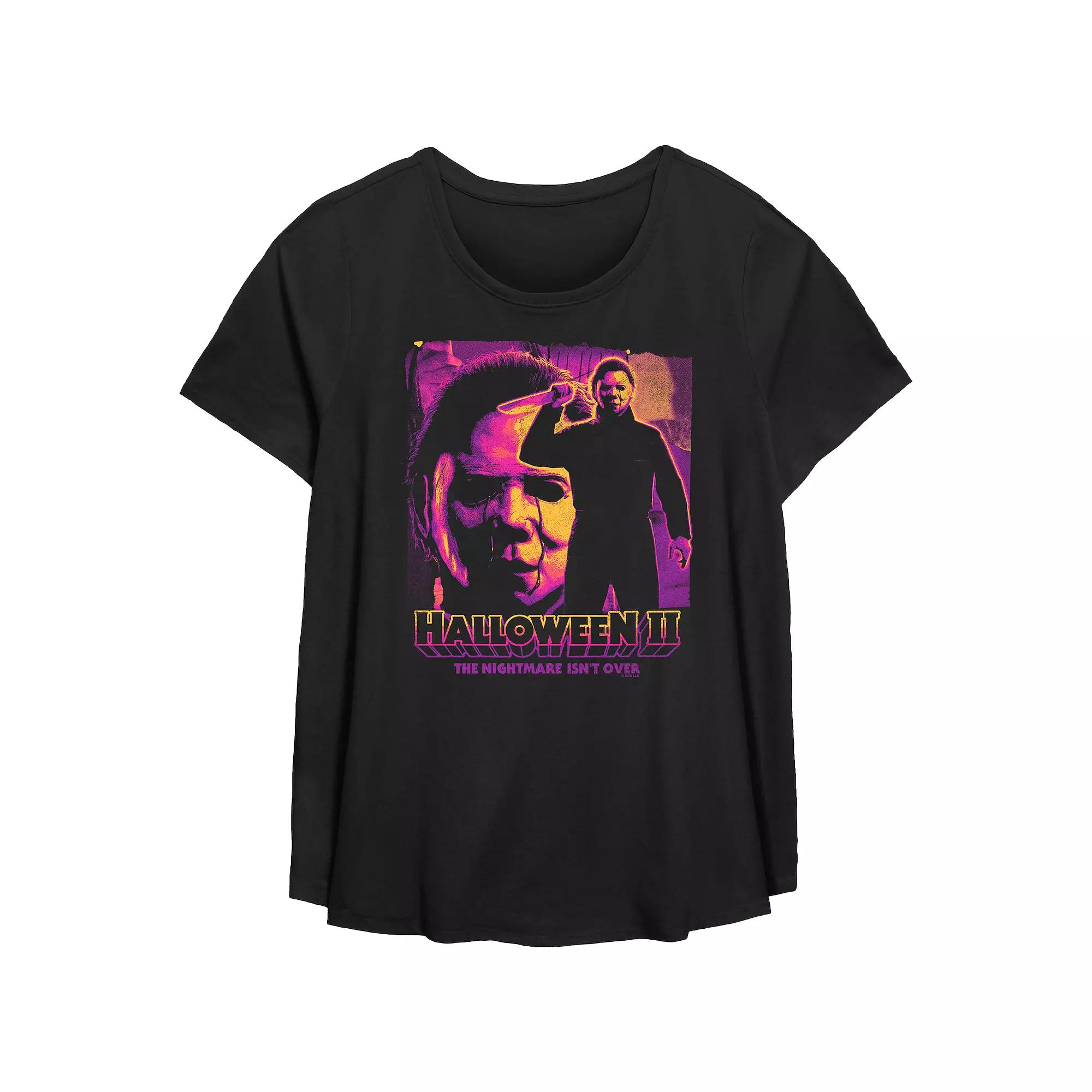 Missy Plus Size Yellowstone Don't Make Me Go Beth Dutton On You Scoop Hem Tee, Girl's, Size: 3XL, Blue Product Image