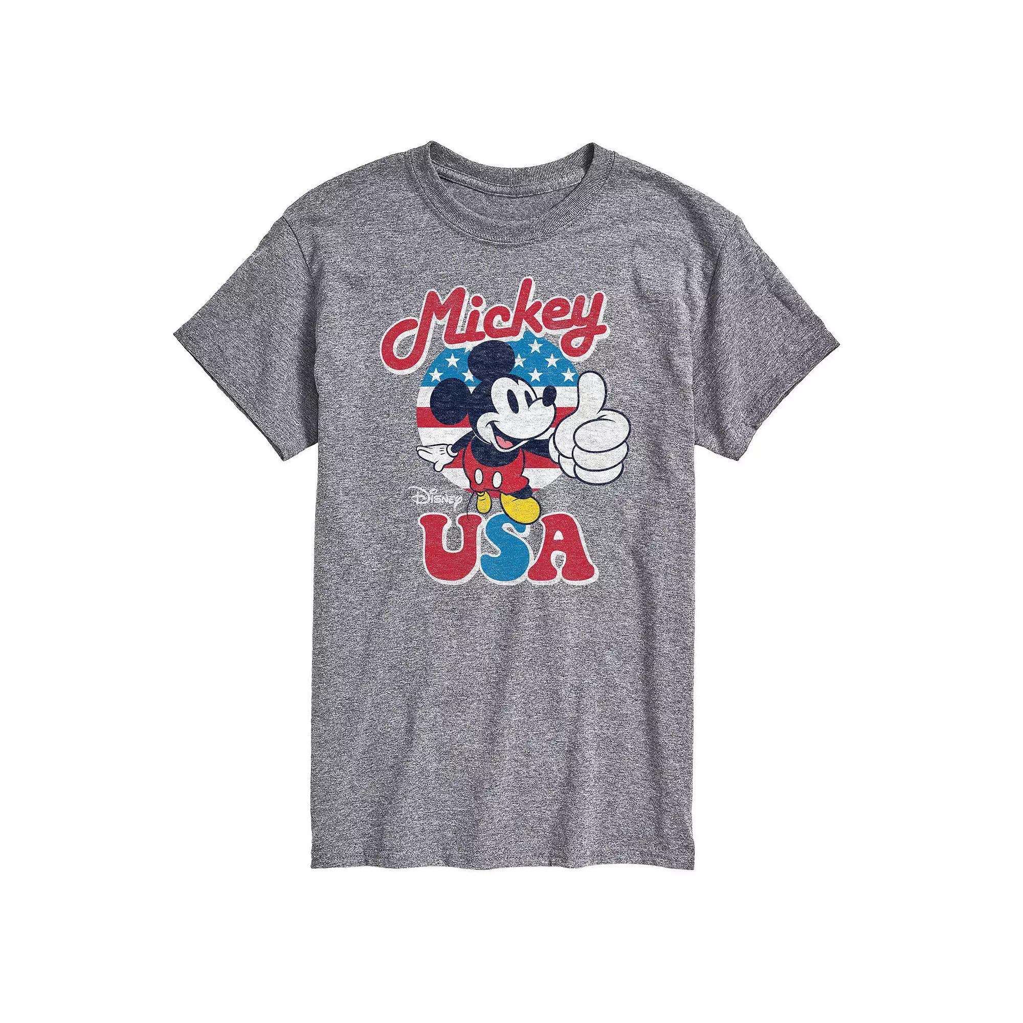 Disney's Mickey Mouse Men's USA Americana Graphic Tee,  Product Image