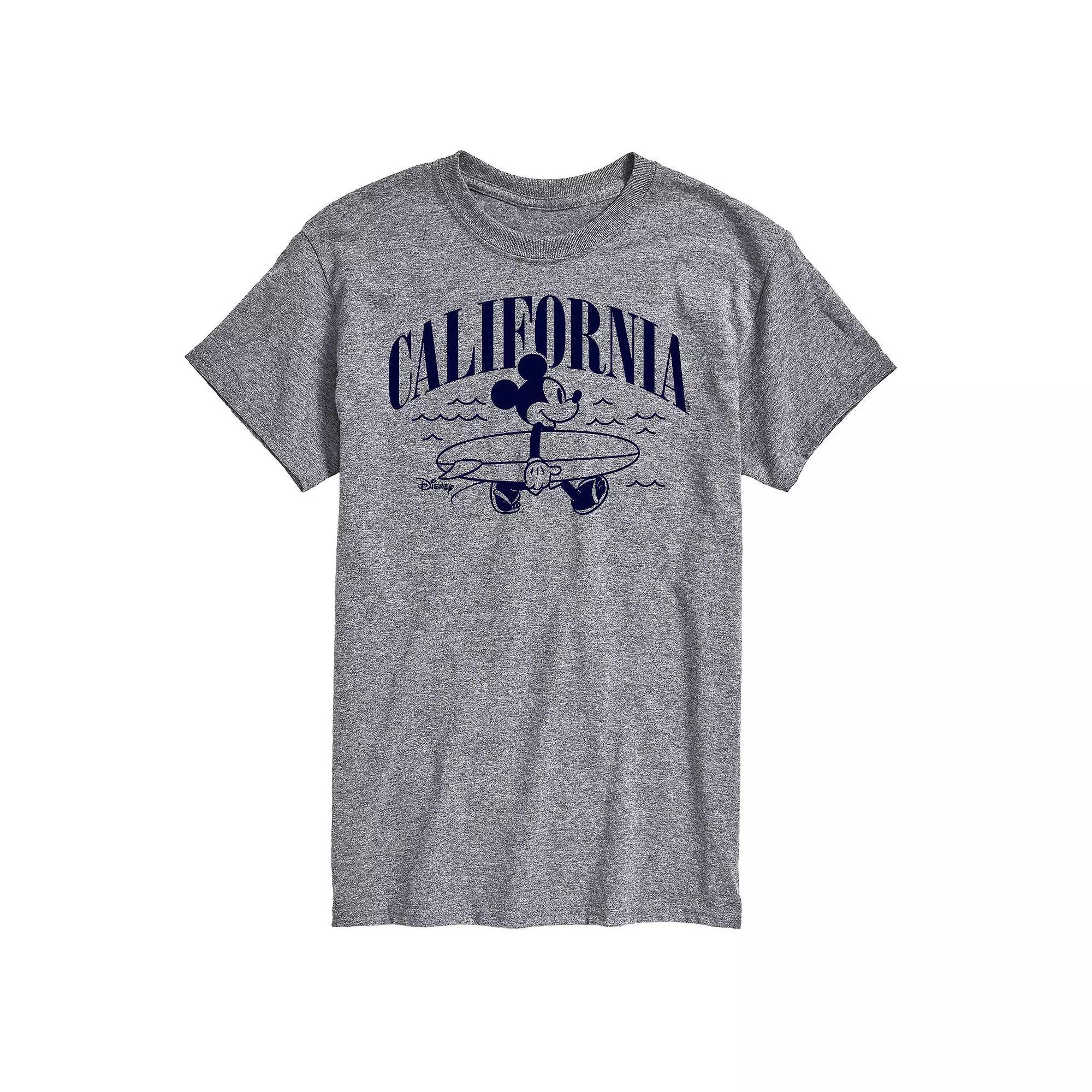 Disney's Mickey Mouse Big & Tall California Graphic Tee, Men's,  Product Image