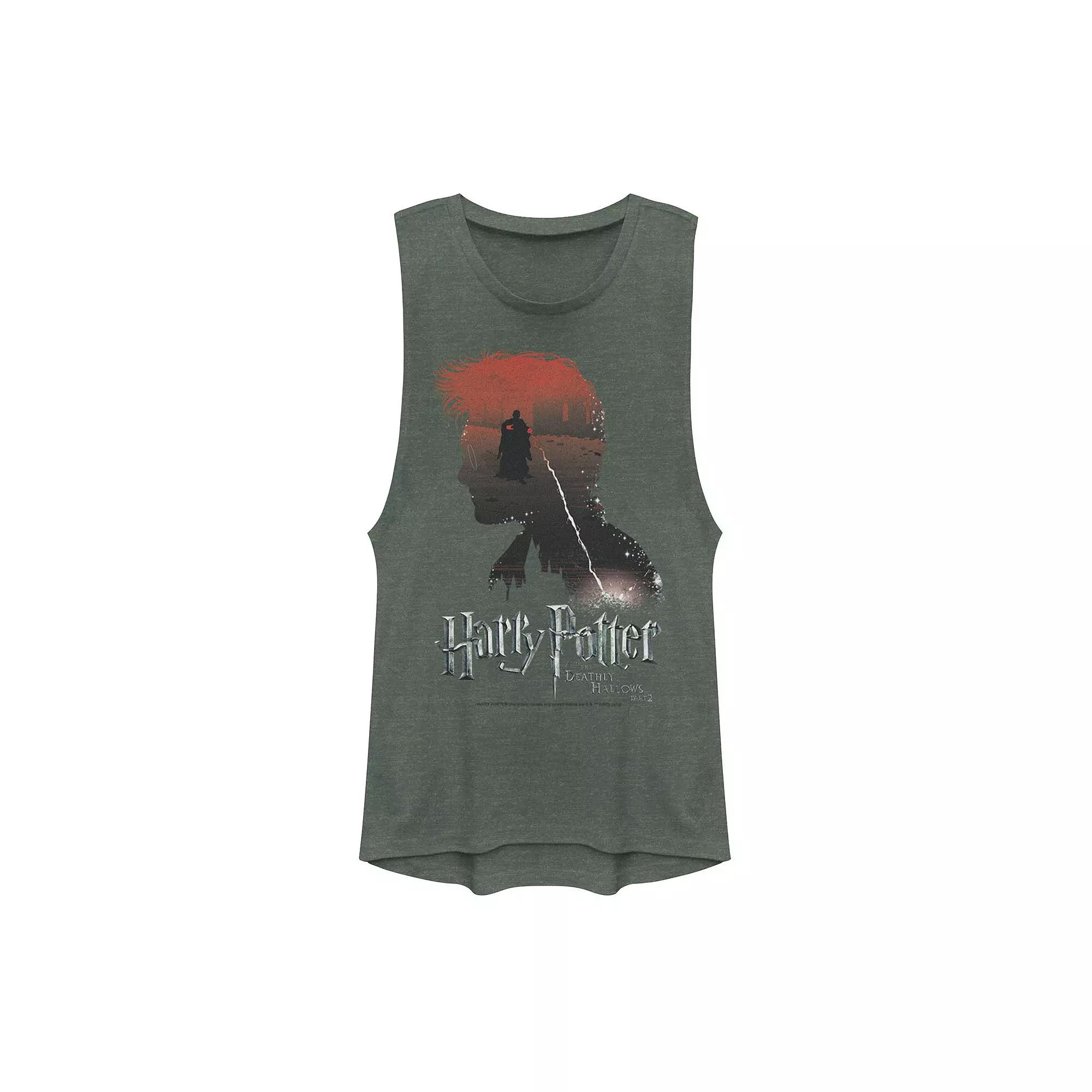 Juniors' After This Tacos Muscle Tank Top, Girl's, Size: XL, Pine Grey Product Image