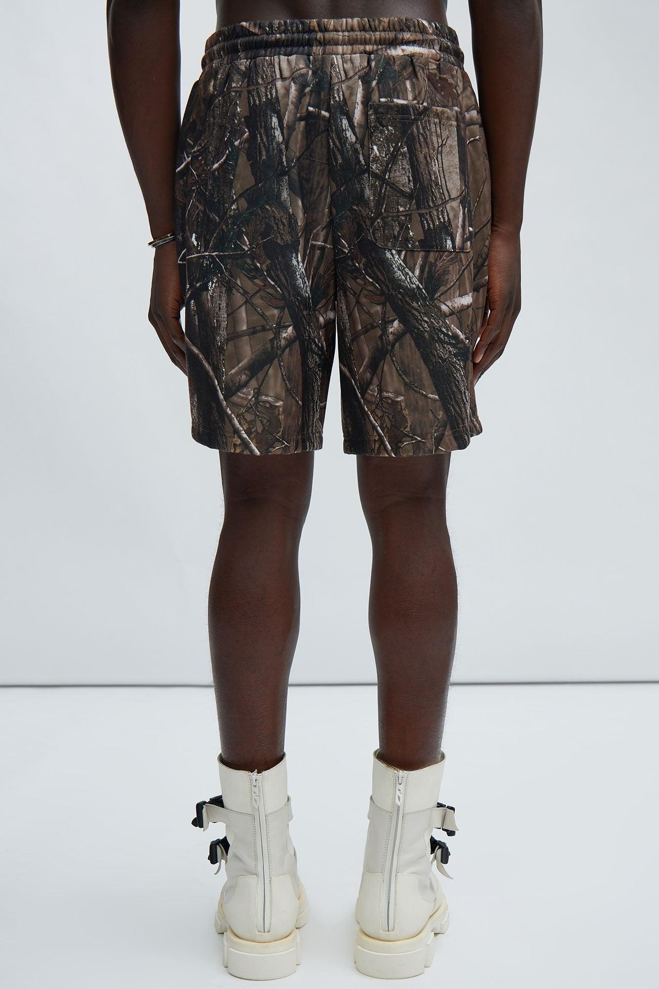 Kyal Relaxed Shorts - Camouflage Product Image
