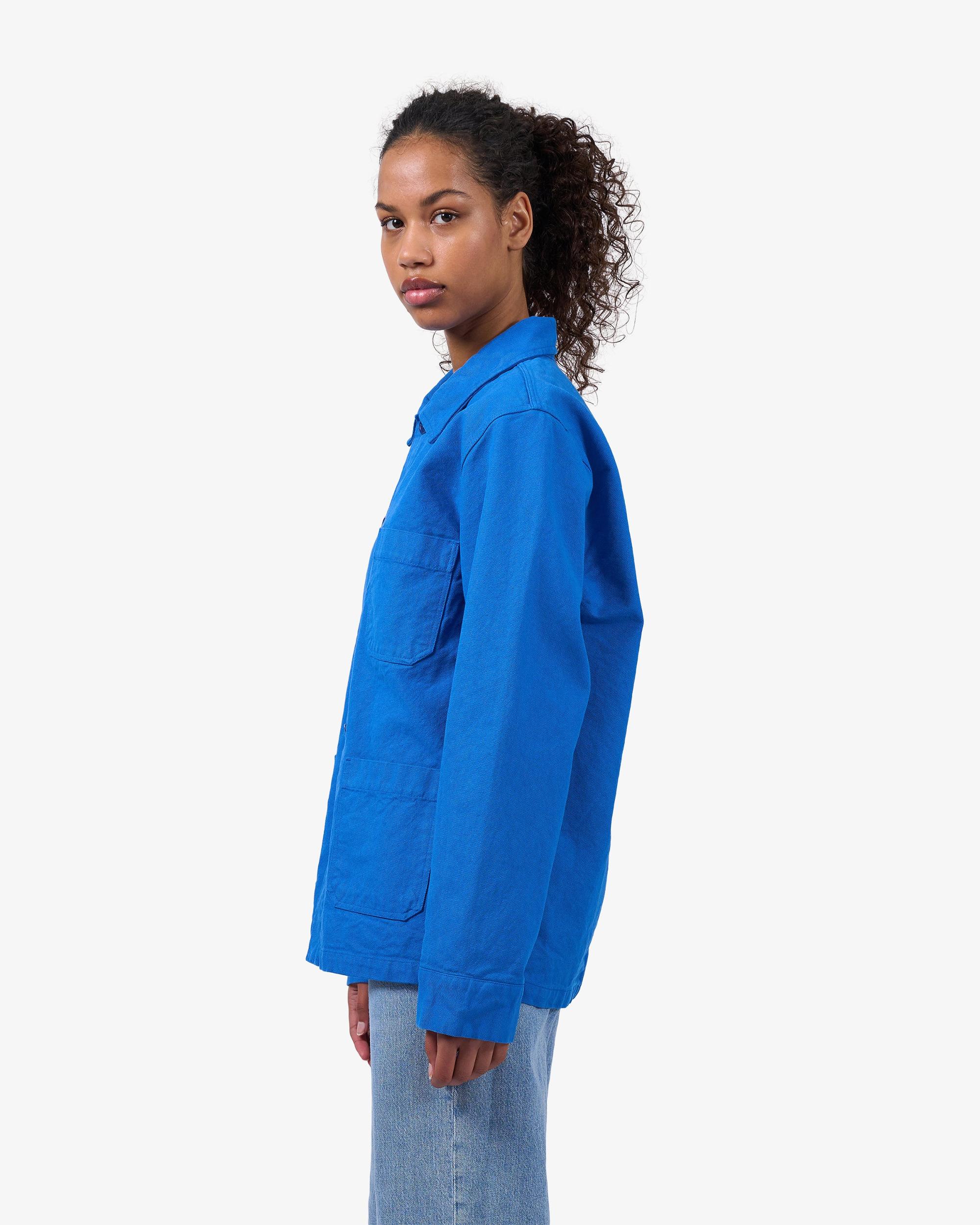 Organic Workwear Jacket - Stone Blue Product Image