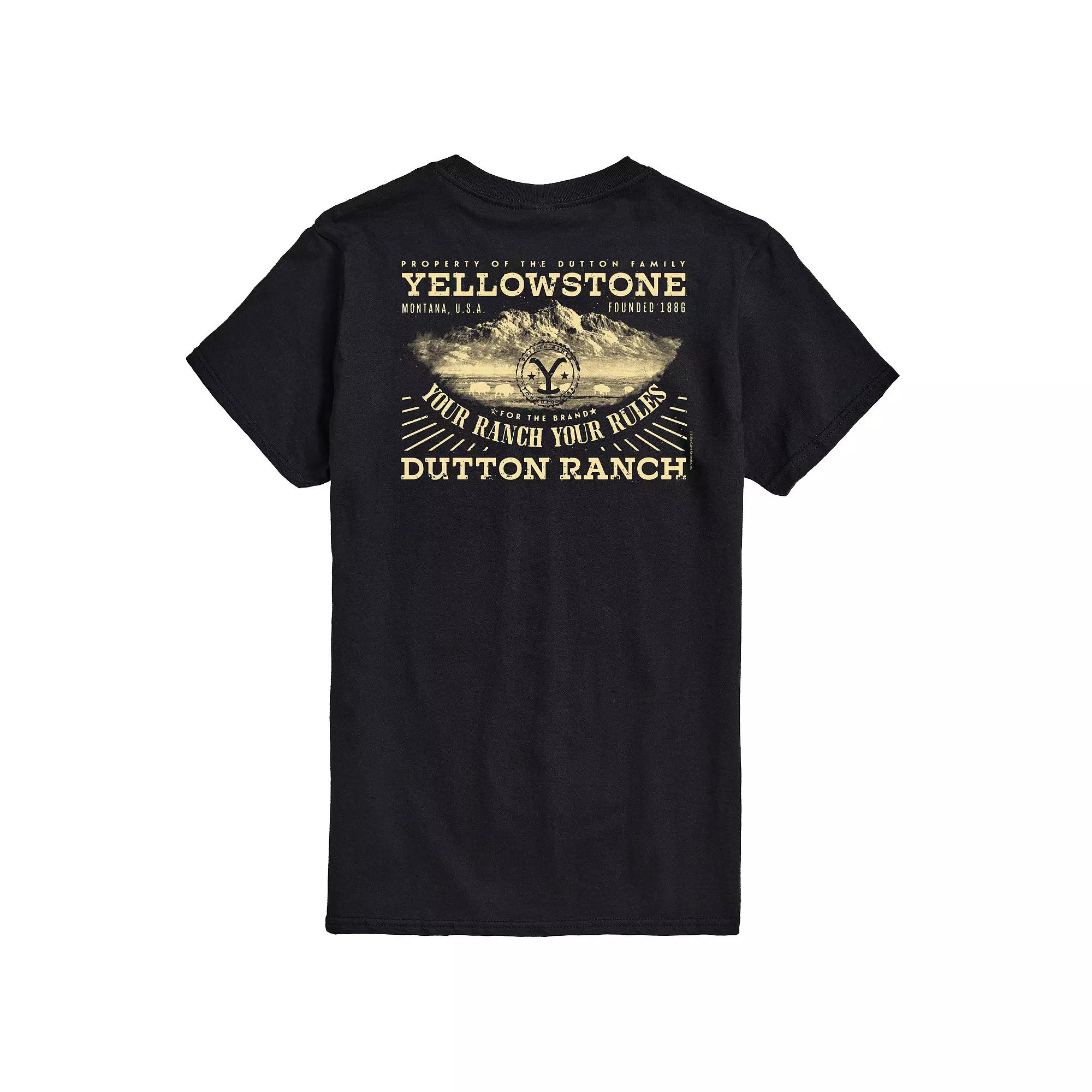Men's Yellowstone Property Of Dutton Family Graphic Tee,  Product Image