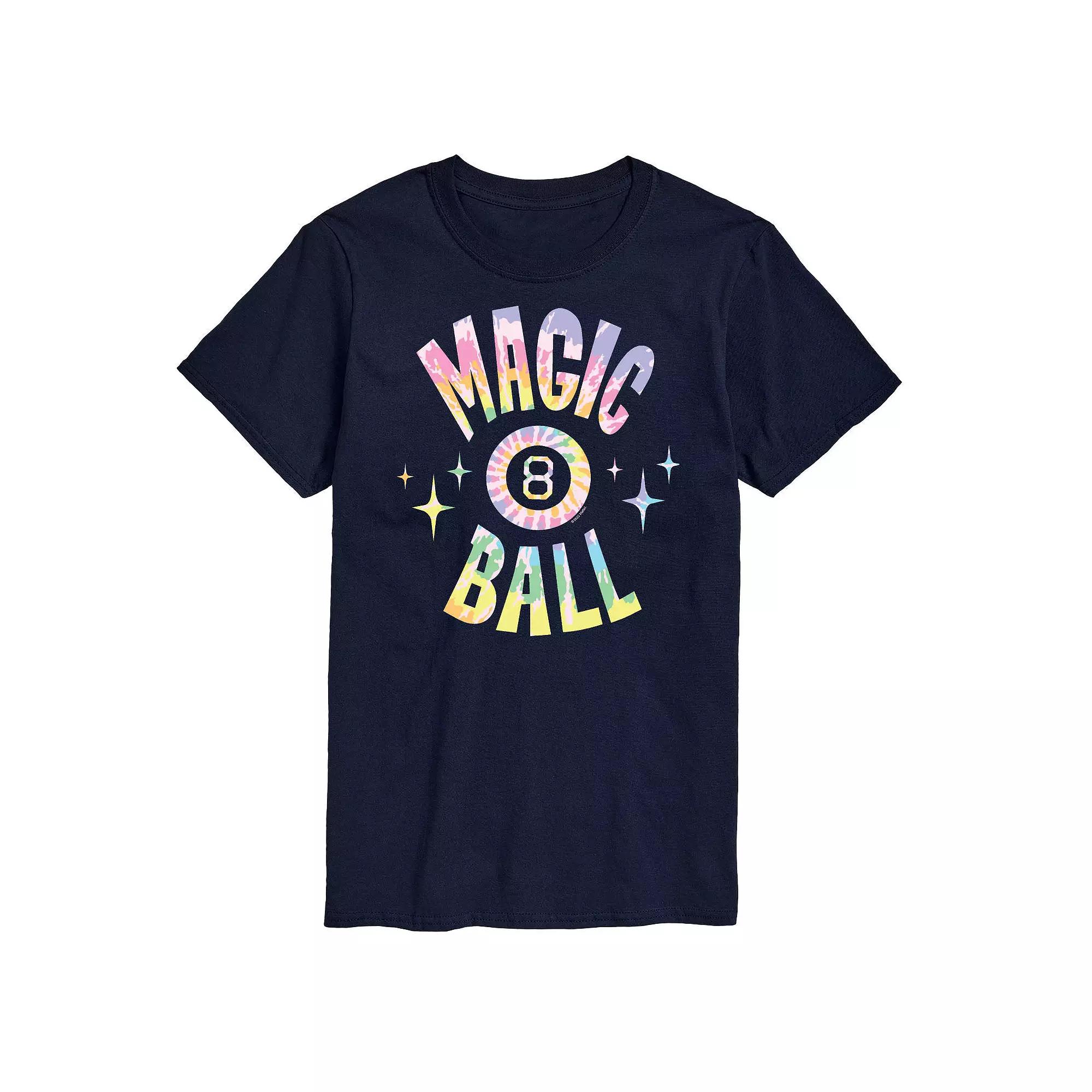 Big & Tall Magic 8 Ball Tie Dye Graphic Tee, Men's,  Product Image