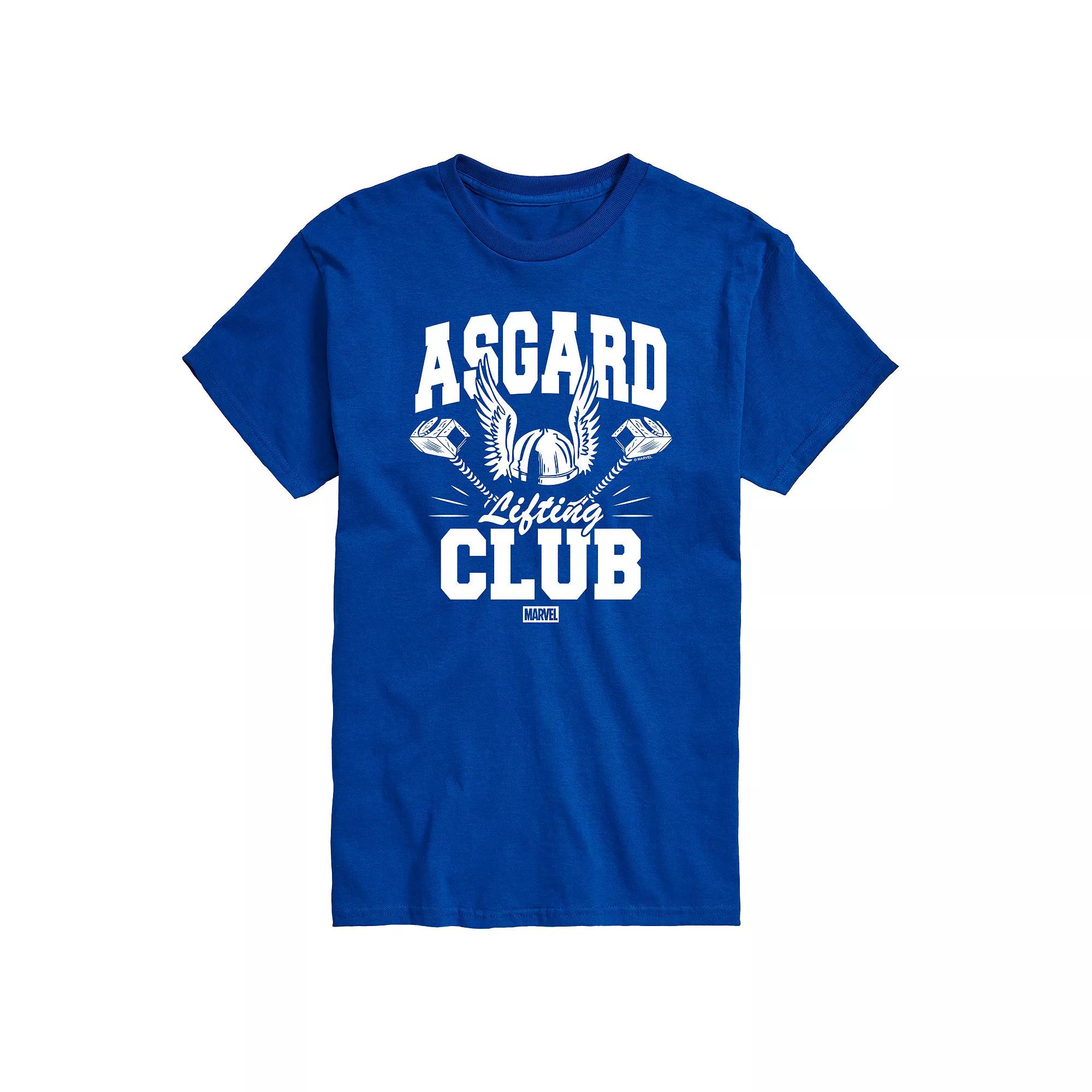 Men's Marvel Thor Asgard Lifting Club Graphic Tee,  Product Image
