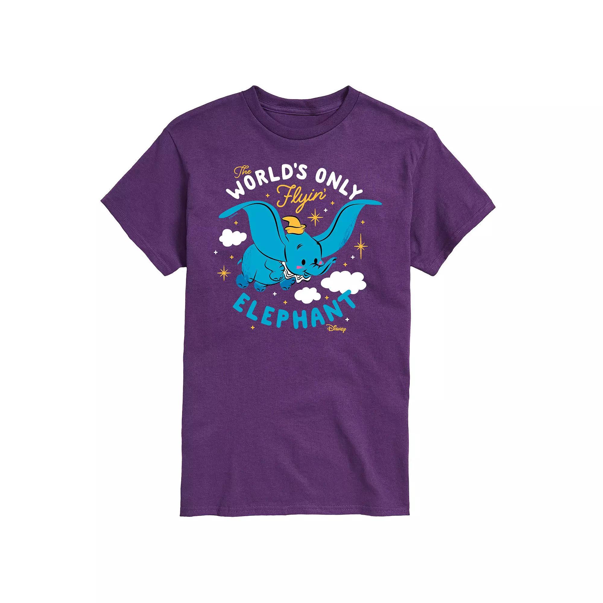 Disney's Dumbo Men's Flying Elephant Graphic Tee,  Product Image