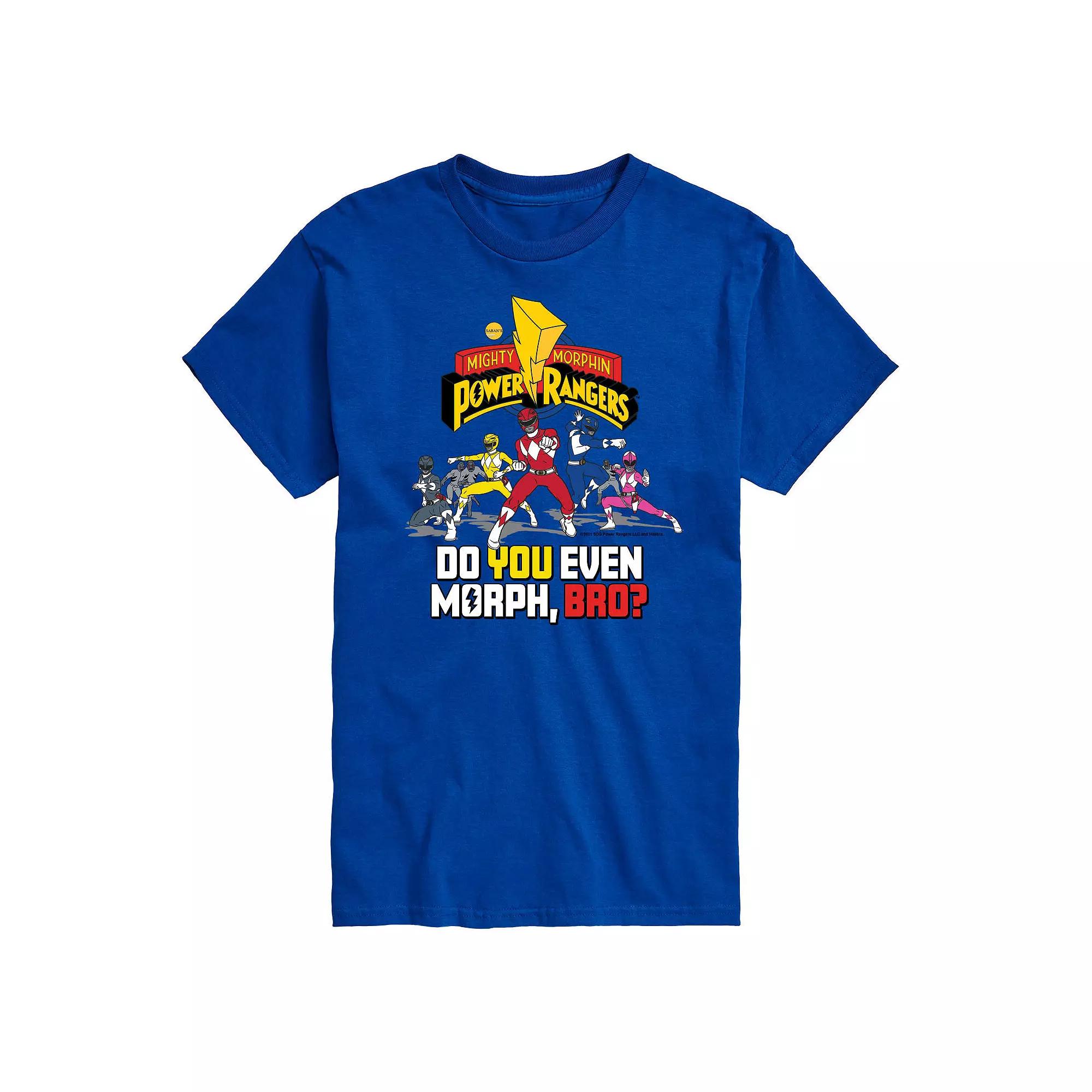 Men's Power Rangers Do You Morph Bro Tee,  Product Image