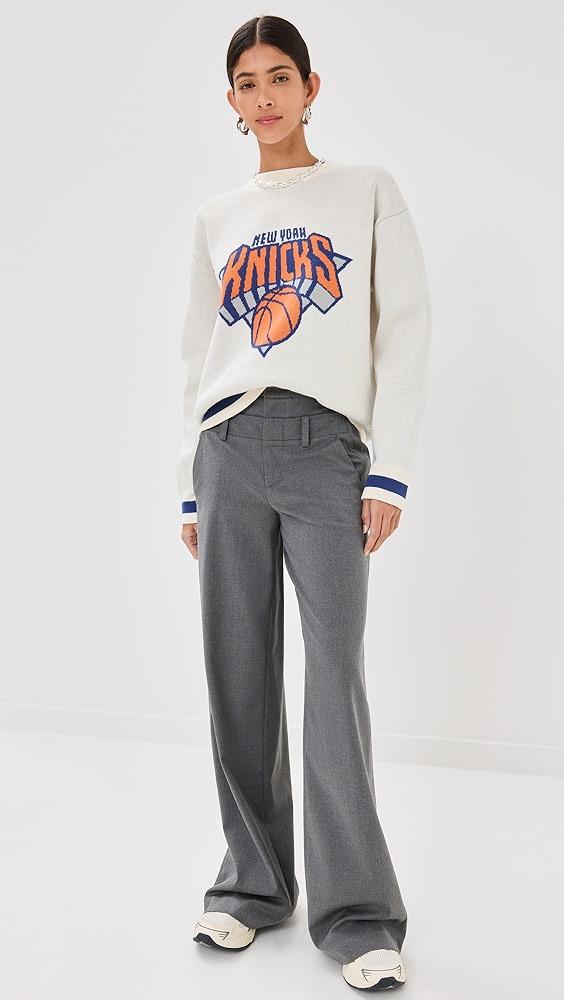 Terez Knicks Knit Crew Neck Sweatshirt | Shopbop Product Image
