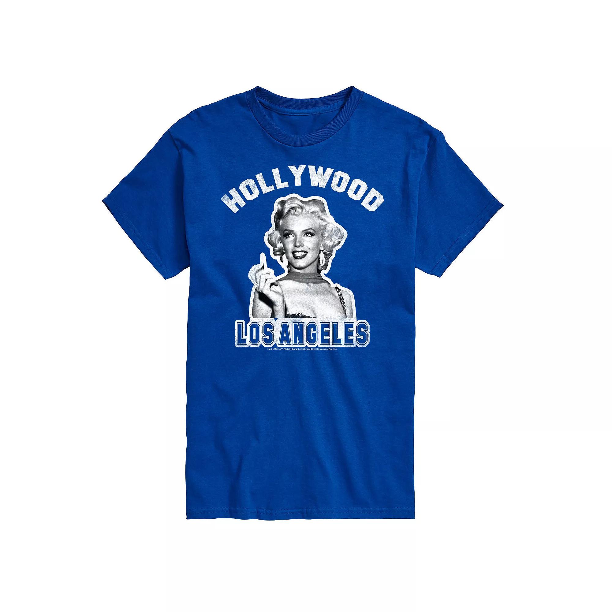 Big & Tall Marilyn Monroe Hollywood Tee, Men's,  Product Image