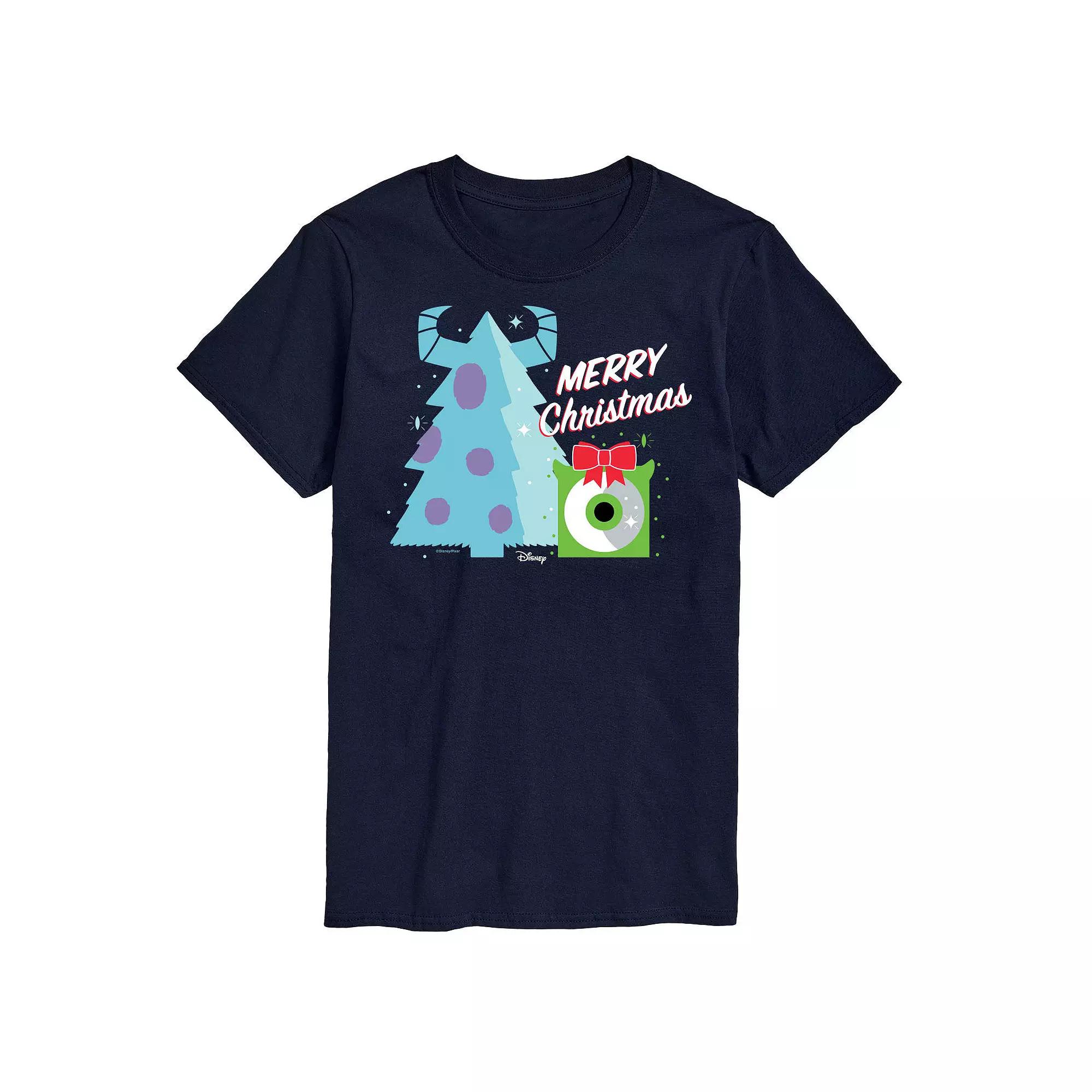 Disney's Monster Inc. Men's Merry Christmas,  Product Image