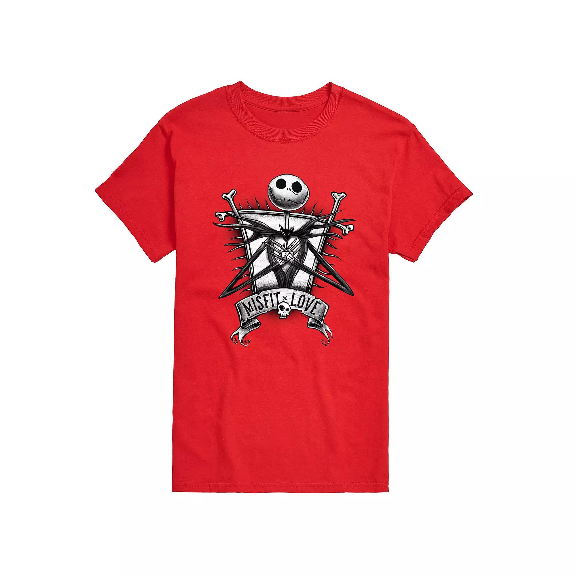 Disney's Nightmare Before Christmas Jack Men's Graphic Tee,  Product Image