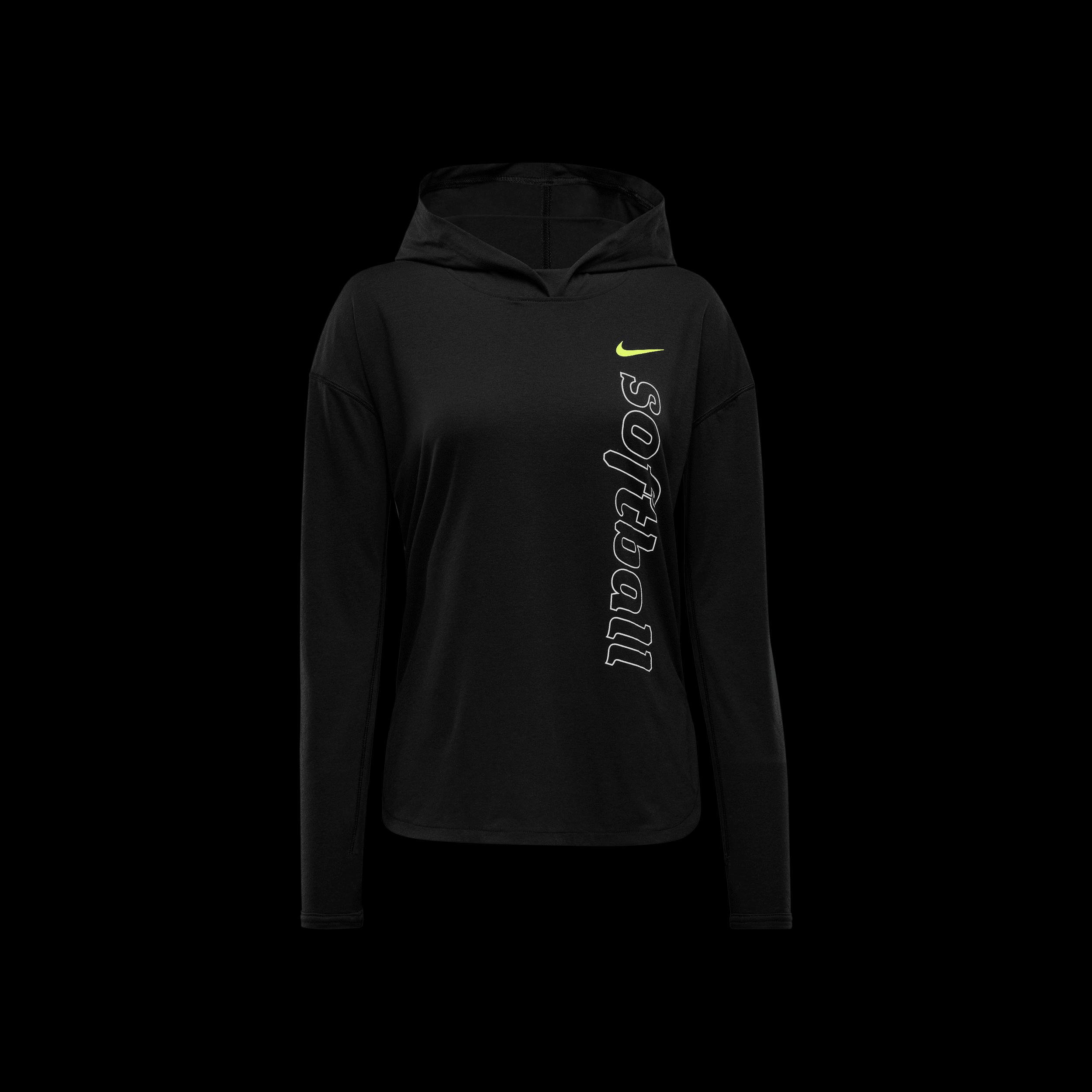 Nike Women's Dri-FIT Long-Sleeve Softball Hoodie Product Image