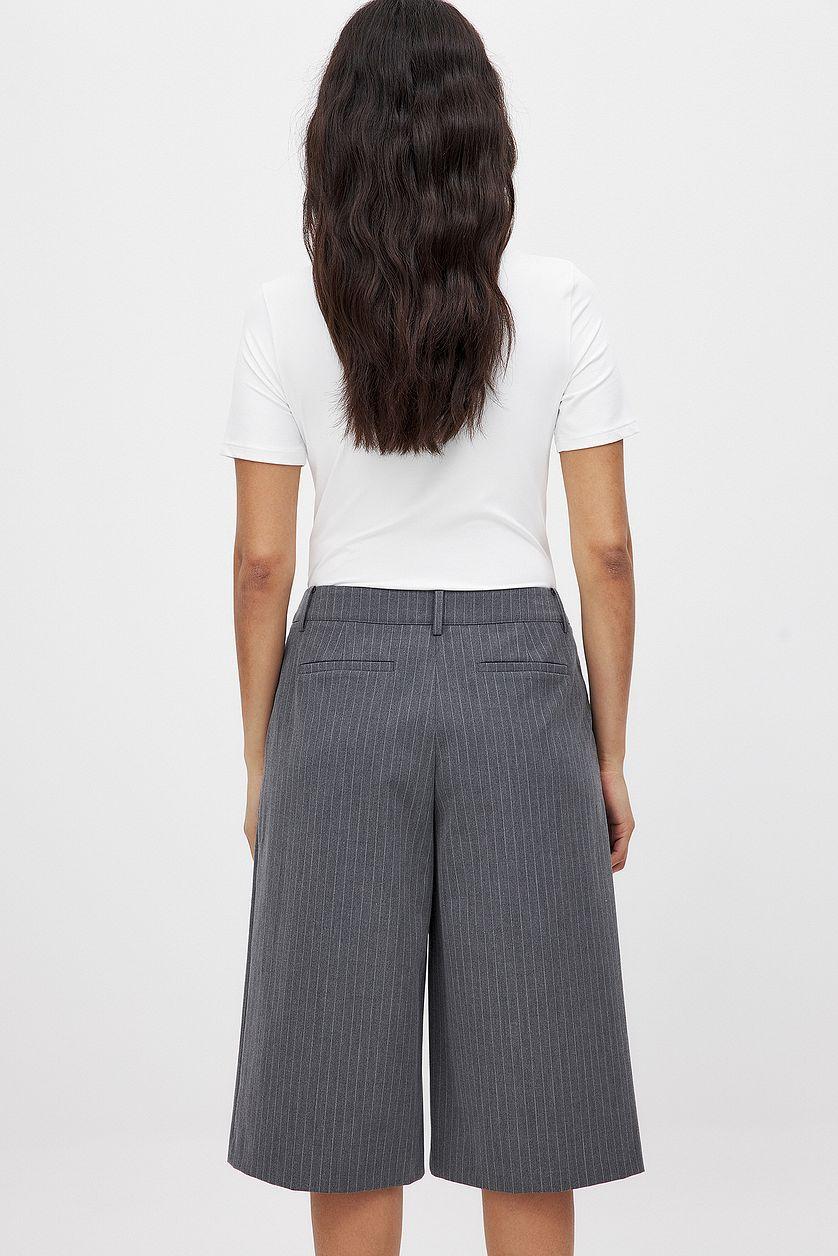 Mid Waist Long Shorts Product Image
