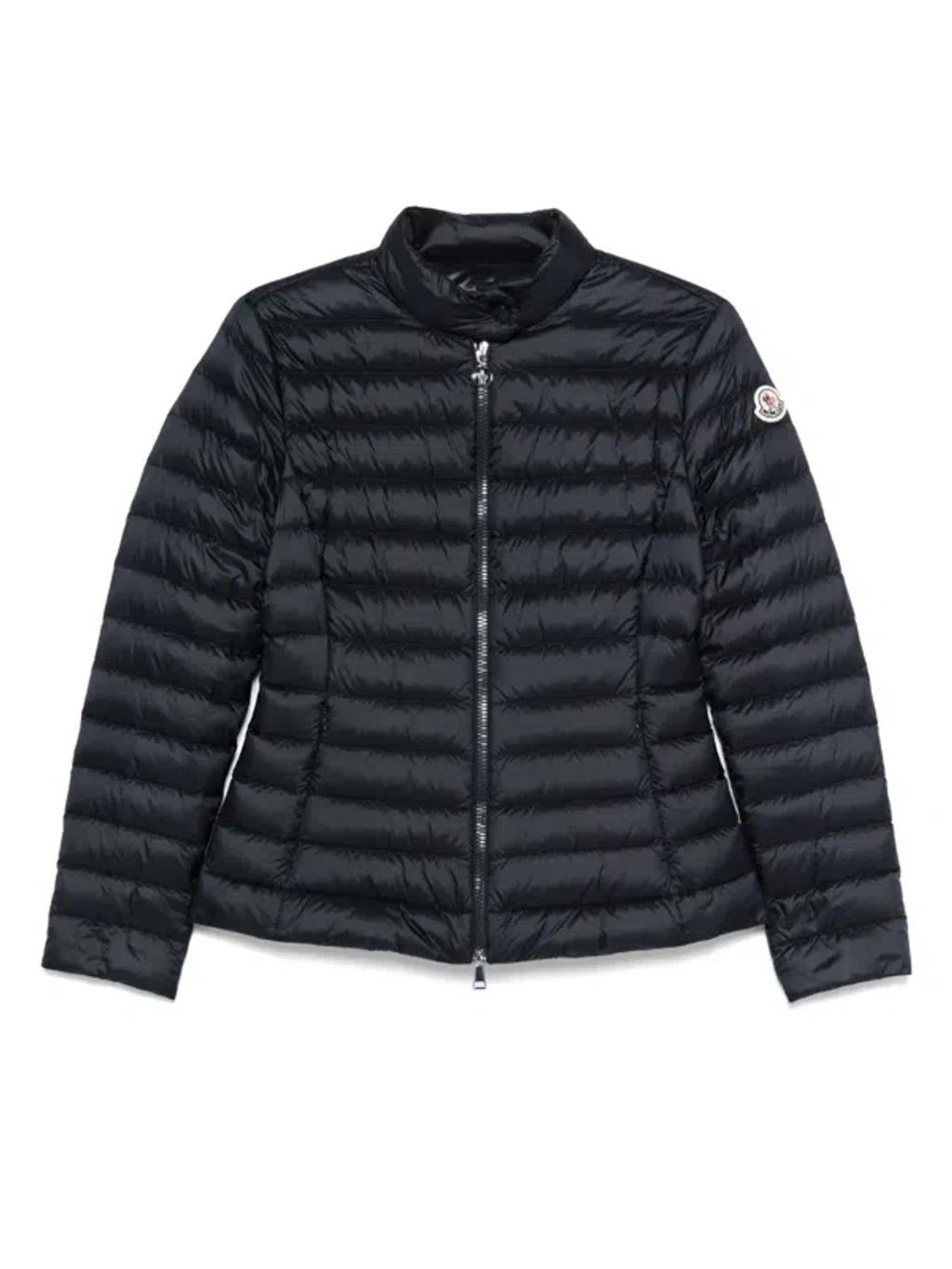 MONCLER Polyamide Igelle Jacket High Collar Quilted In Black Product Image