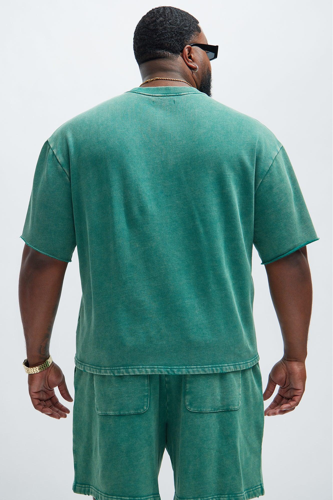 Tyson Heavy Wash Tee - Green Product Image