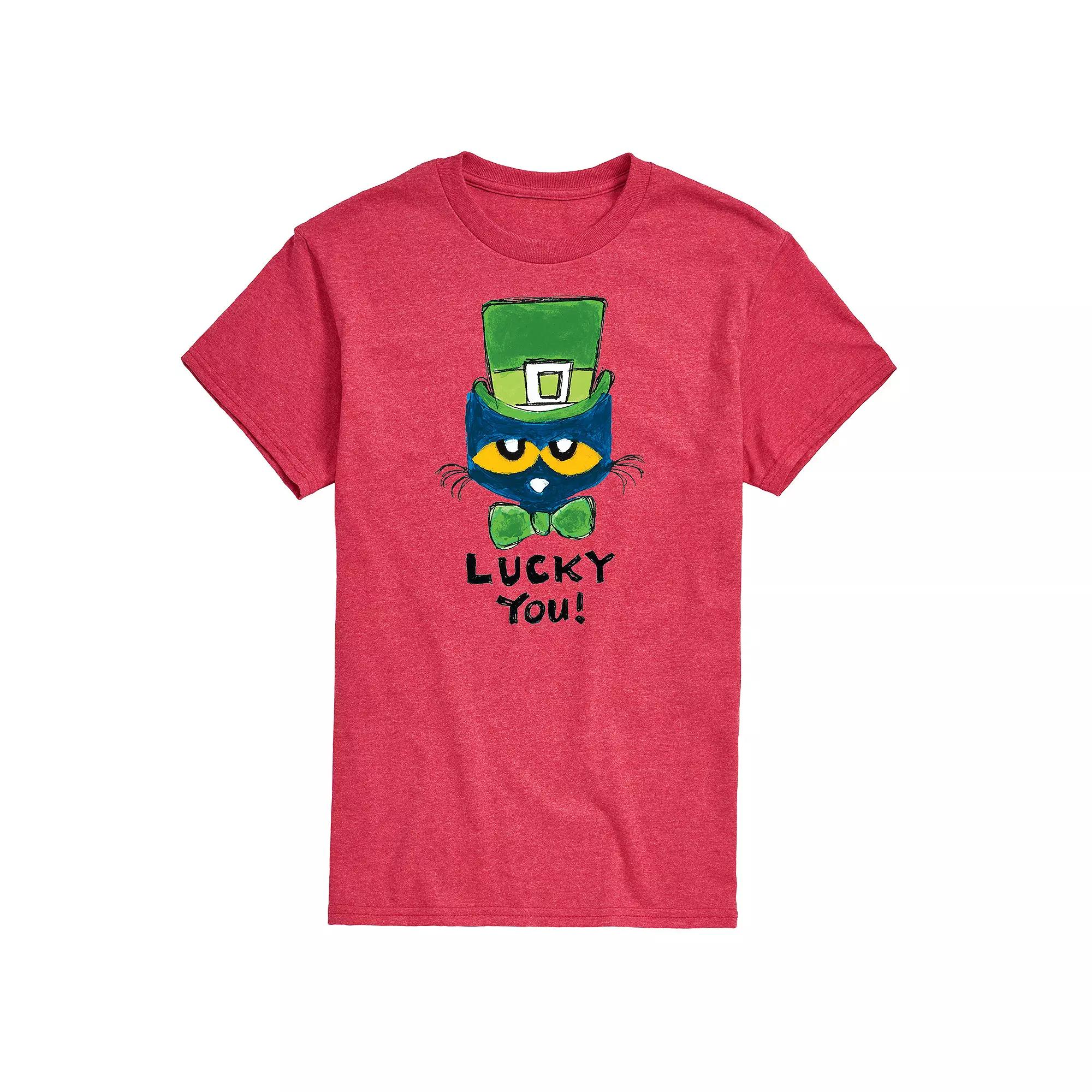 Men's Pete Cat Lucky You Tee,  Product Image