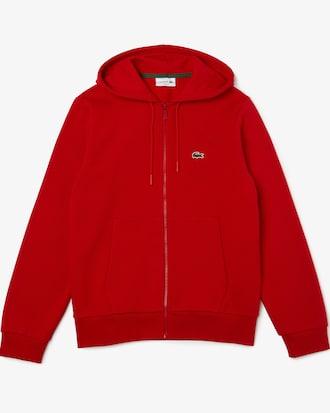 Men's Zip-Up Fleece Hoodie Product Image