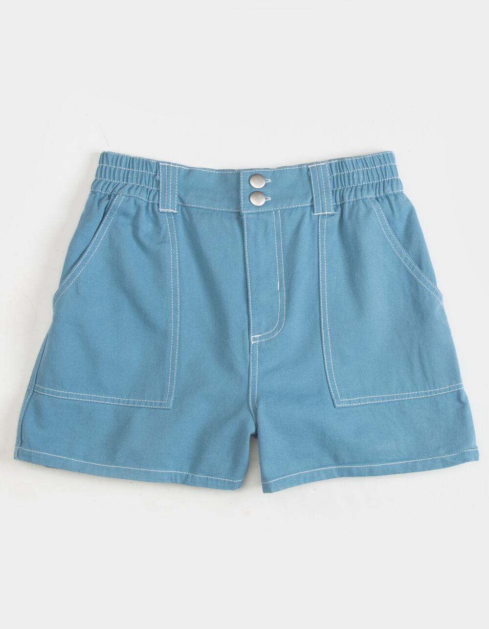 FULL TILT Utility Womens Shorts - MEDIUM BLUE Product Image