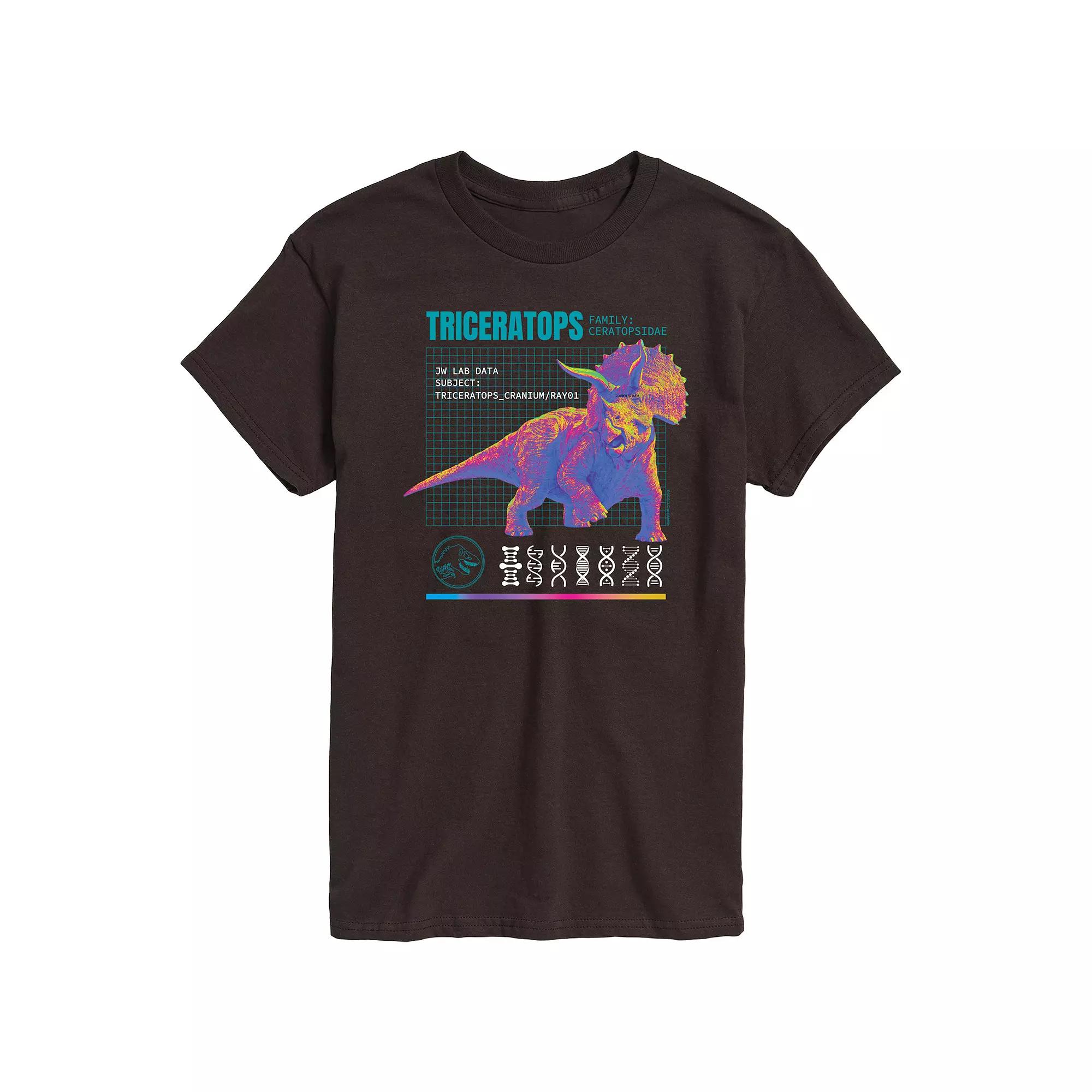 Men's Jurassic World Triceratops Graphic Tee,  Product Image