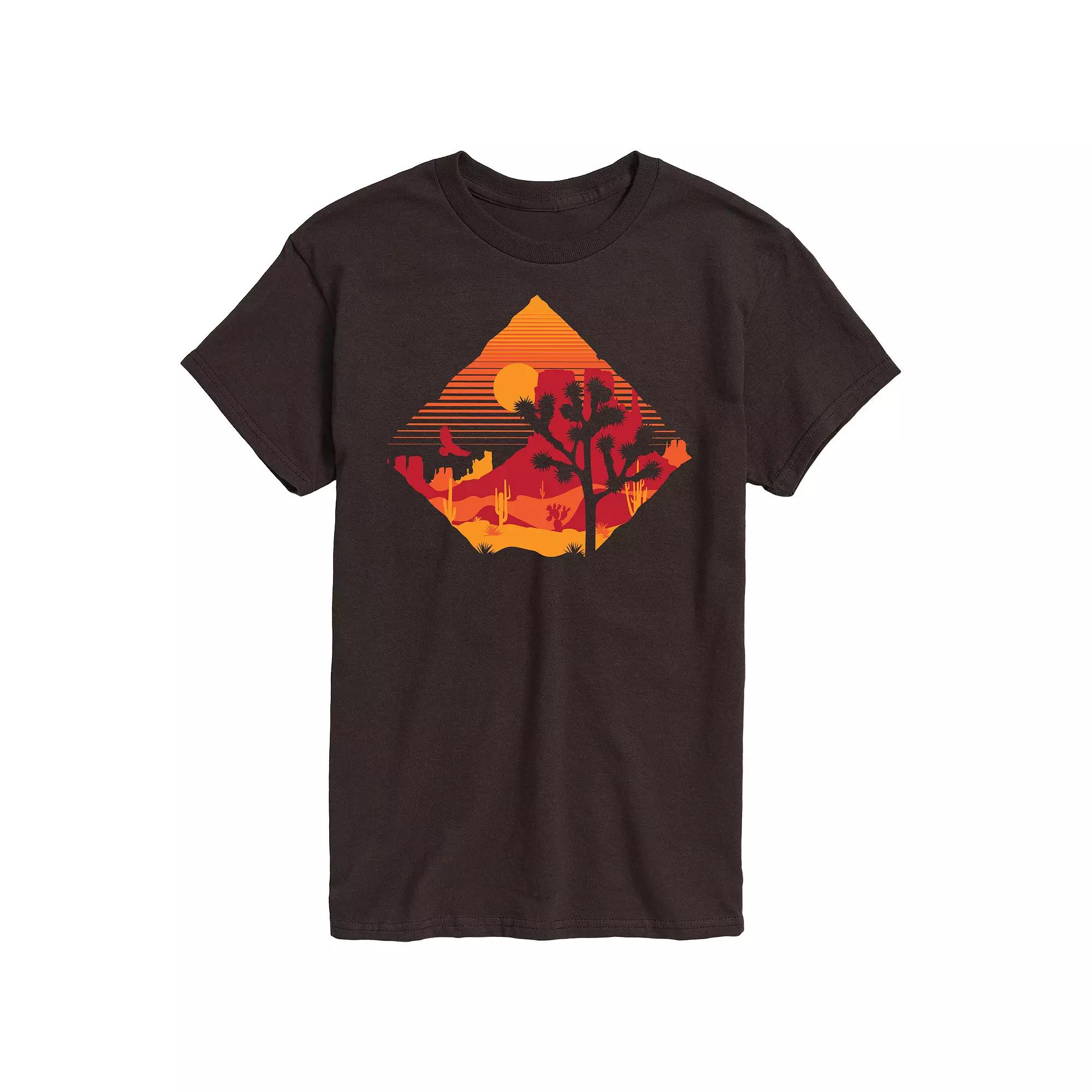 Men's Desert Sunset Graphic Tee,  Product Image