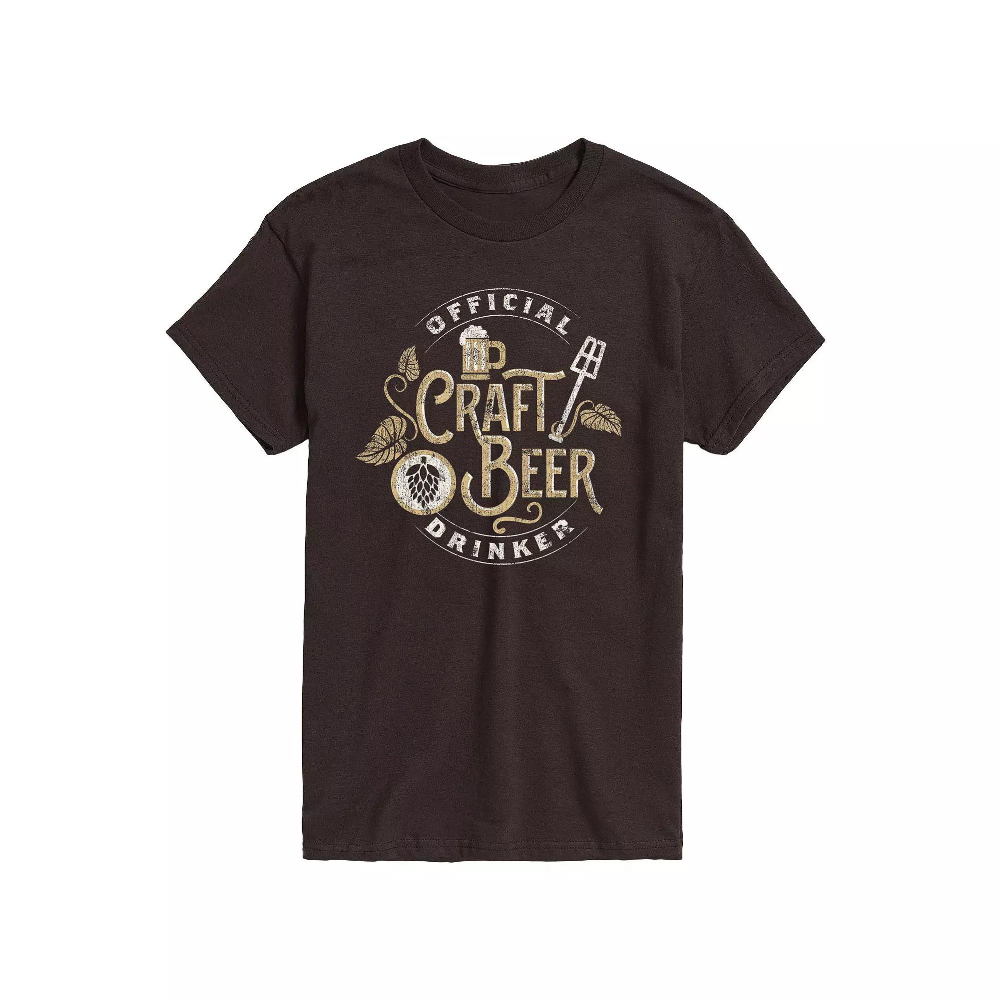 Men's Official Craft Beer Drinker Tee,  Product Image