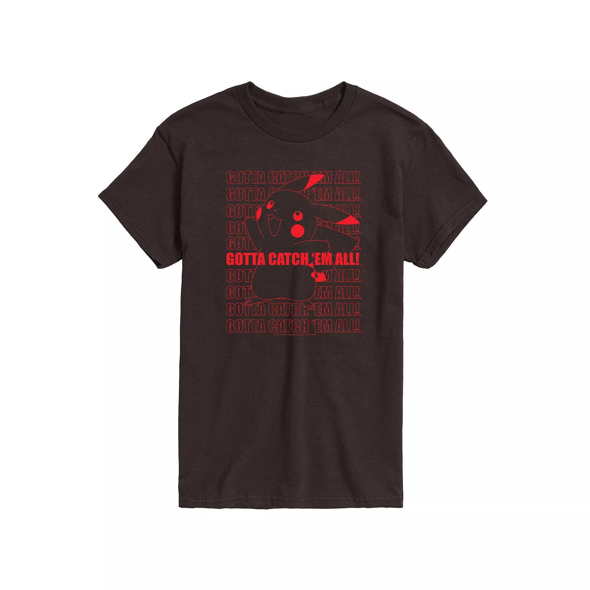 Men's Pokemon Catch Em All Tee,  Product Image