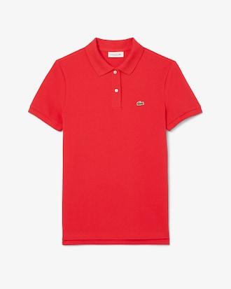 Women's Regular Fit Supple Petit Piqué Polo Product Image