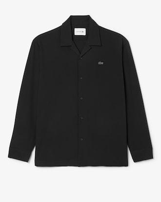 Lightweight Relaxed Fit Perforated Shirt Product Image