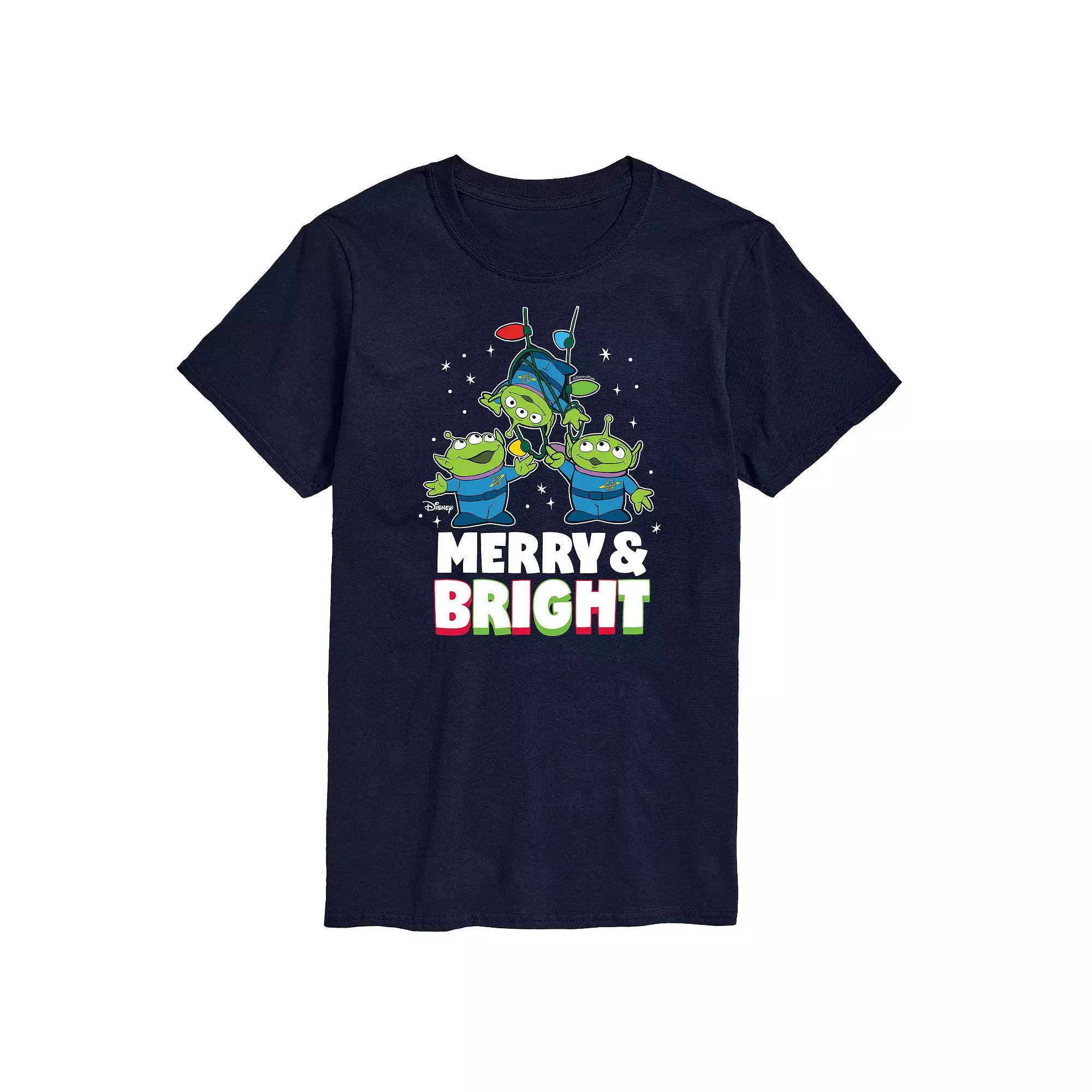 Disney / Pixar’s Toy Story 4 Big & Tall Merry And Bright Graphic Tee, Men's,  Product Image