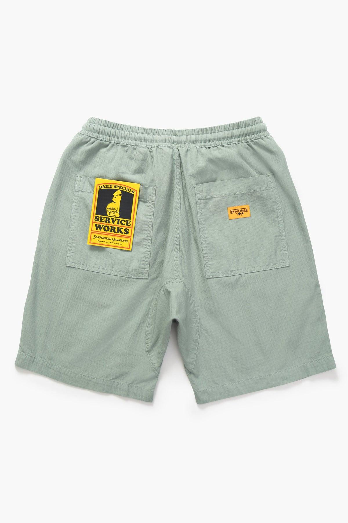Service Works - Ripstop Chef Shorts - Sage Product Image