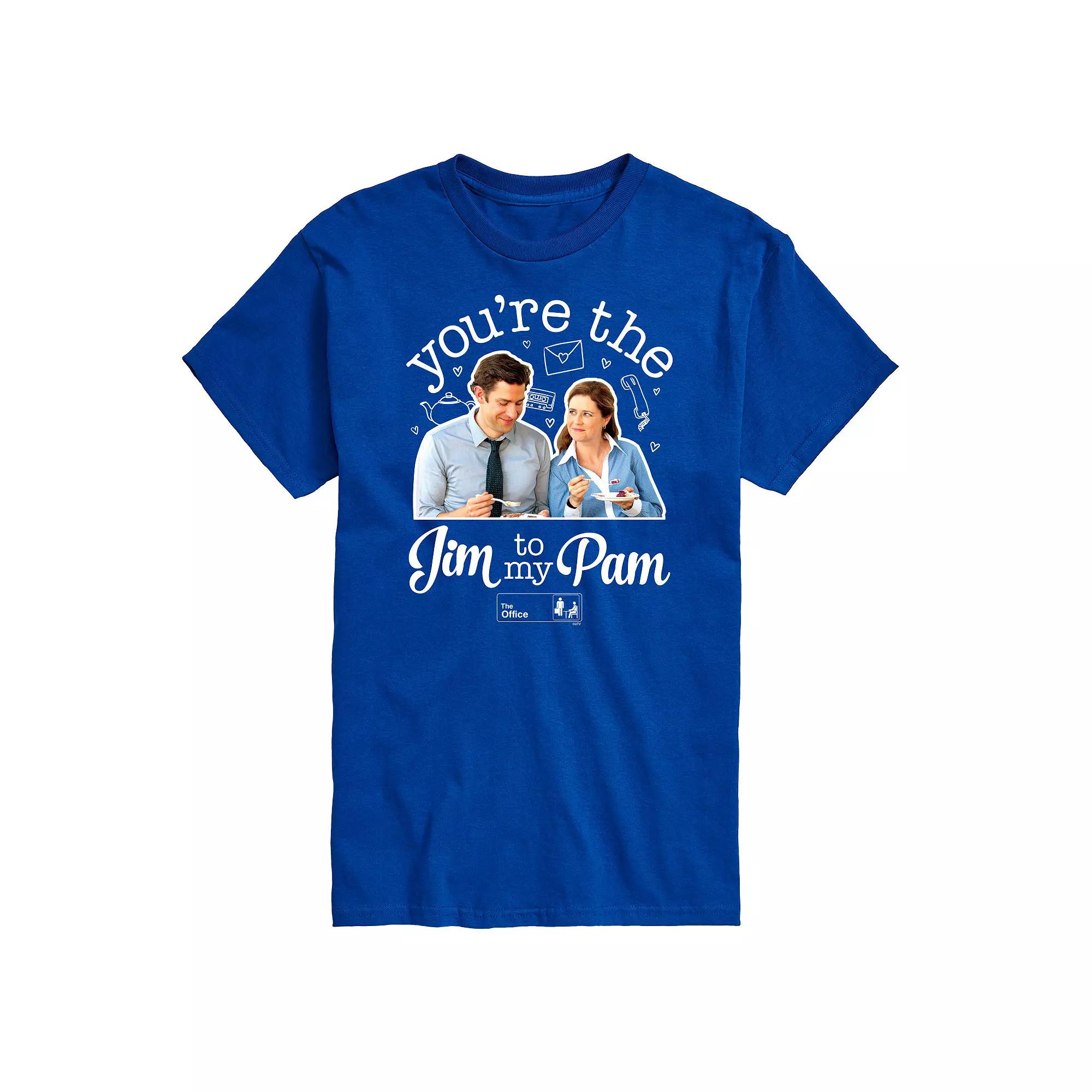 Men's The Office Jim To My Pam Tee,  Product Image