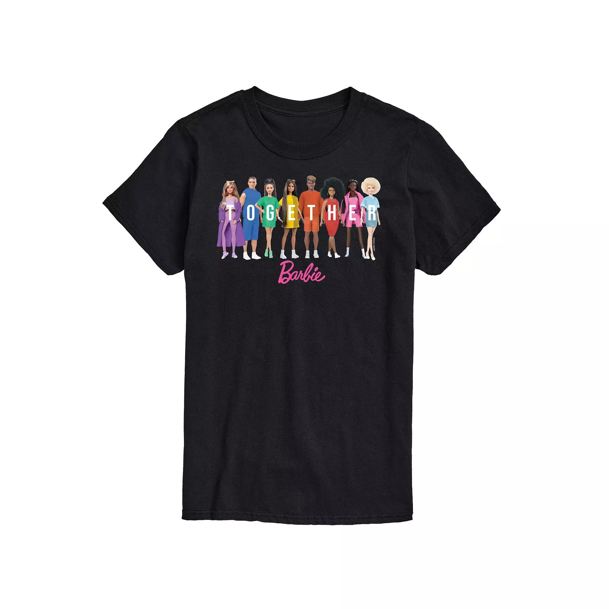 Men's Barbie Together Pride Graphic Tee,  Product Image