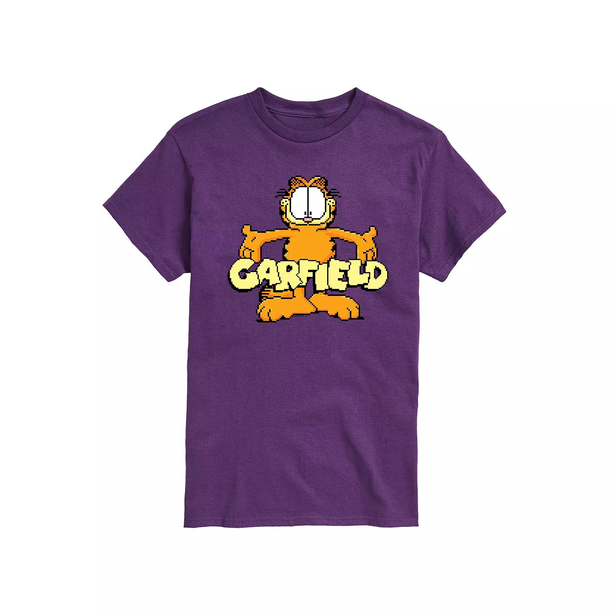 Men's Garfield Standing Logo Graphic Tee,  Product Image