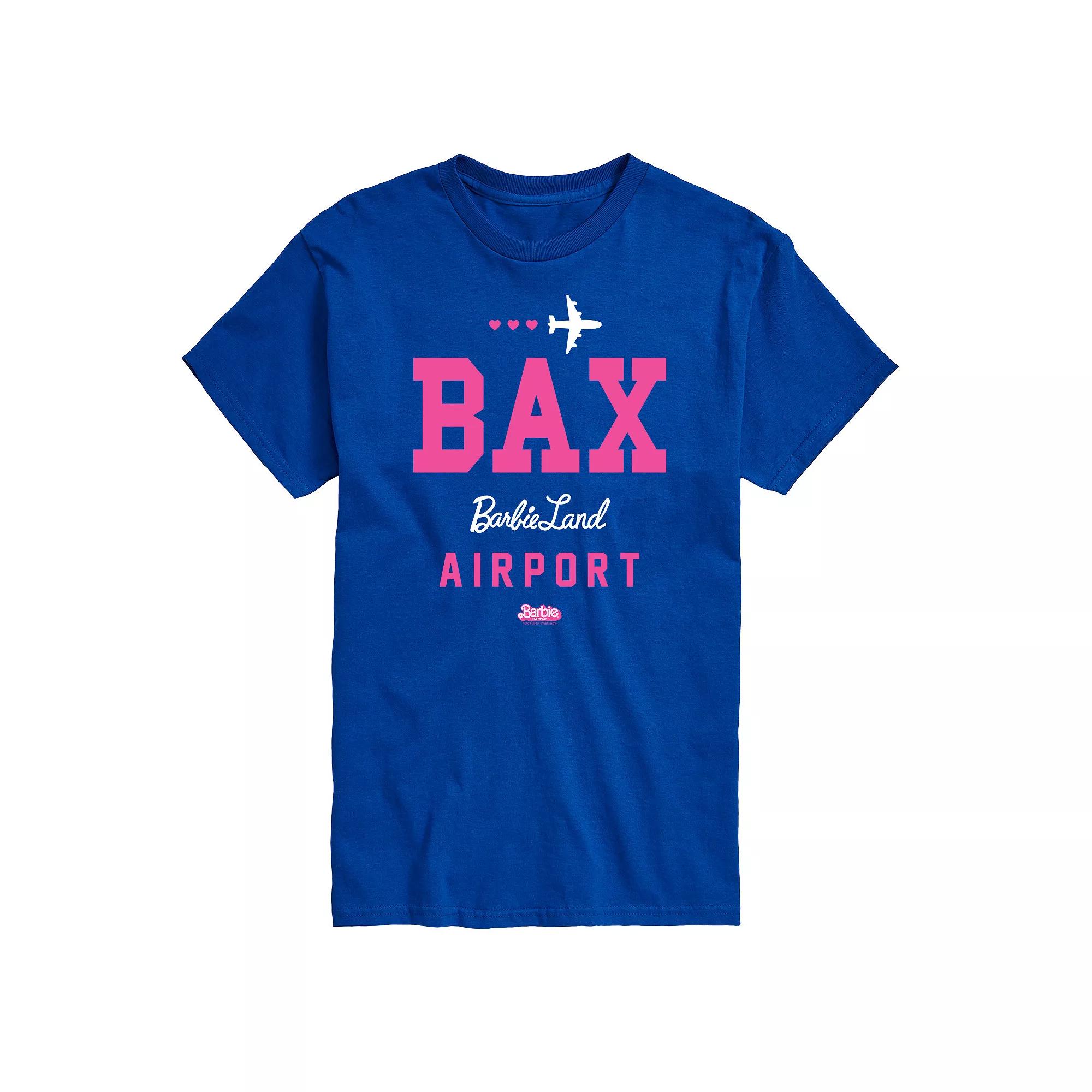 Big & Tall Barbie™ The Movie Barbie Land Airport Graphic Tee, Men's,  Product Image