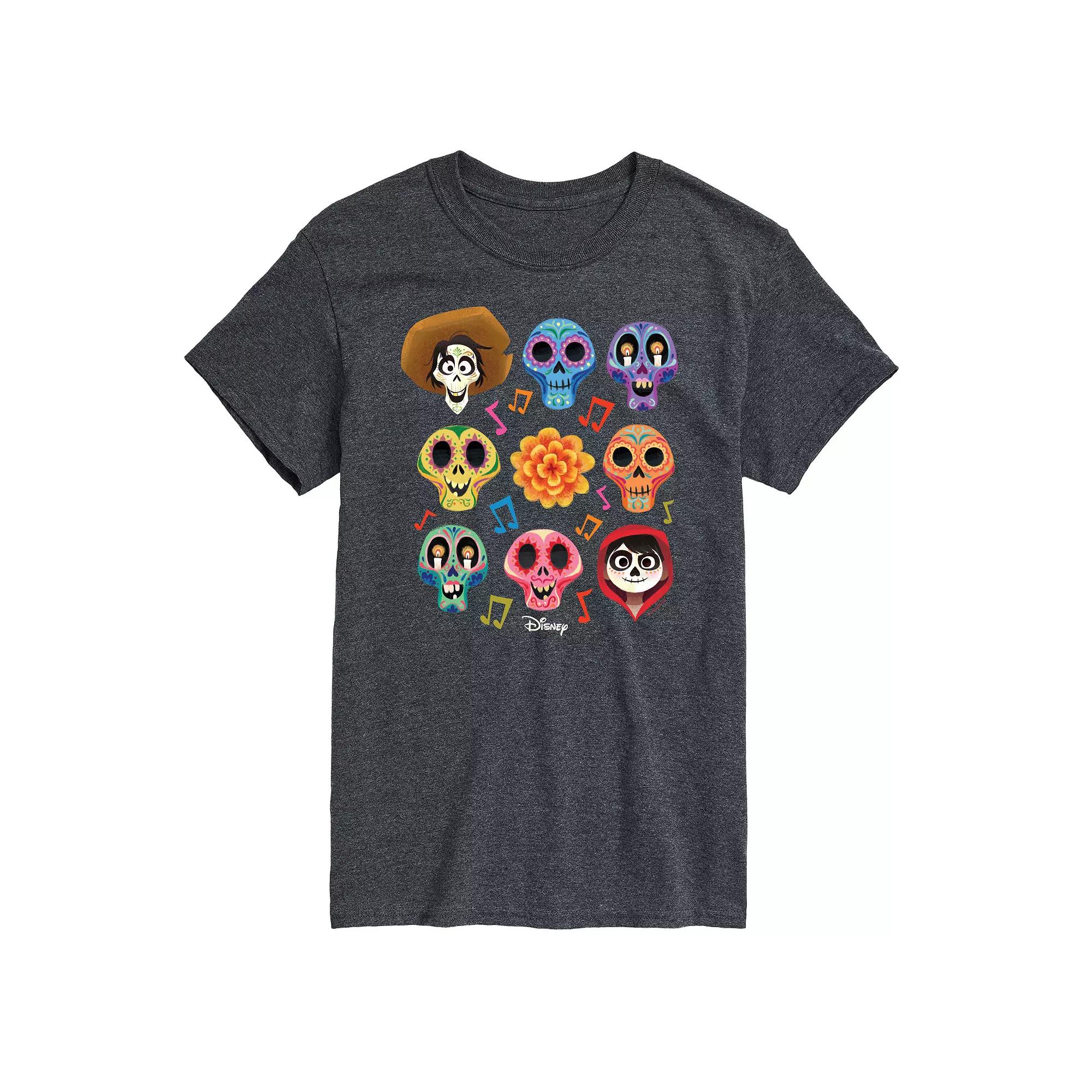 Disney's Coco Big & Tall Character Grid Graphic Tee, Men's,  Product Image